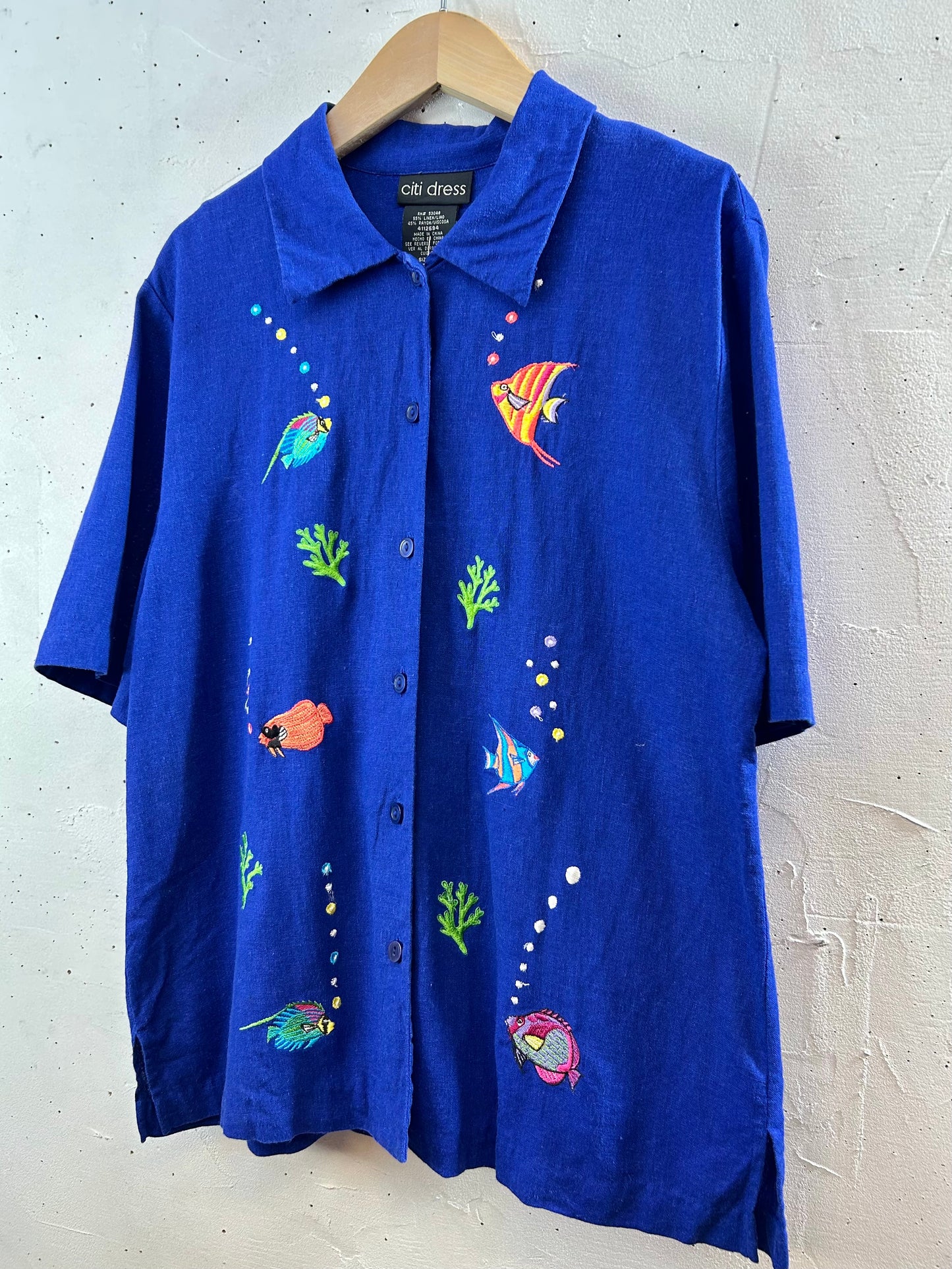 Vintage Embroidery Shirt [G30635]