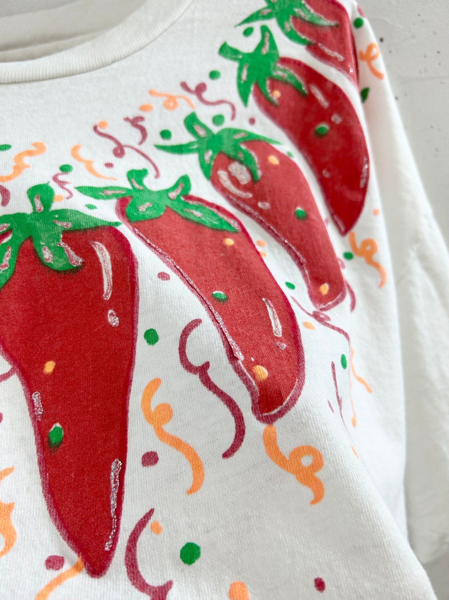 Vintage T Shirt 〜Funny dot CRAZY〜 [F32597]