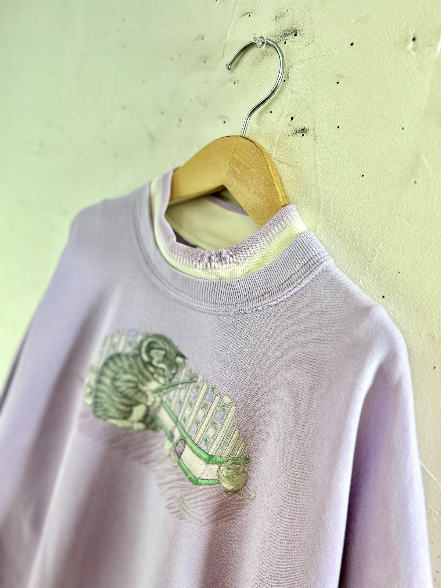 Vintage Custom Sweat 〜MORNING SUN〜 MADE IN USA [I30245]