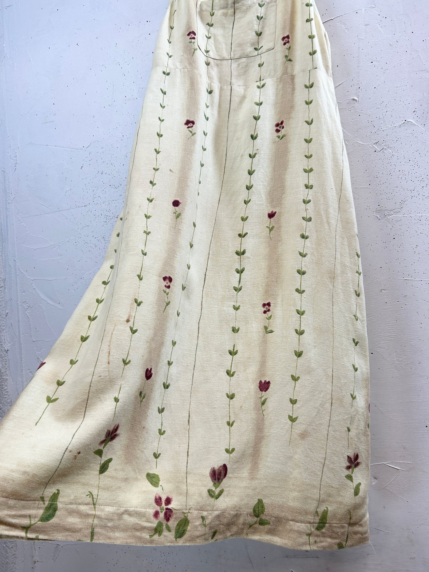 Vintage Linen Dress [C31769]