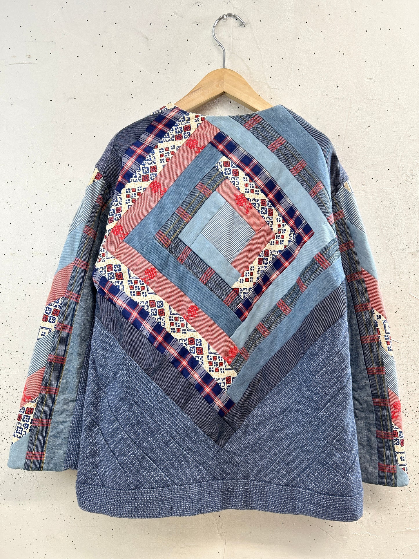 Vintage Patchwork Jacket〜Specially hand made by Mother〜 [B31483]