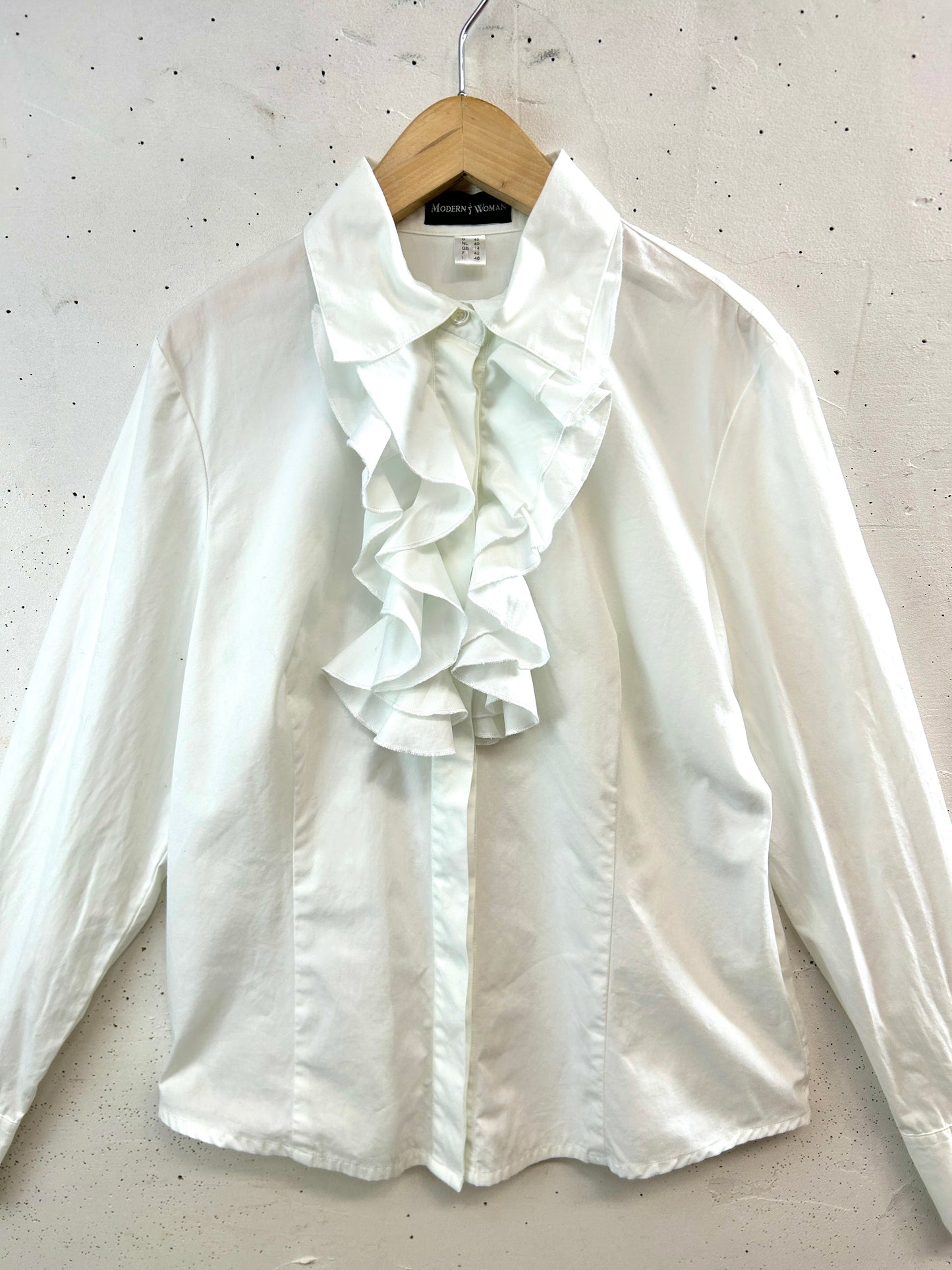 Vintage Frills Shirt [B31698]