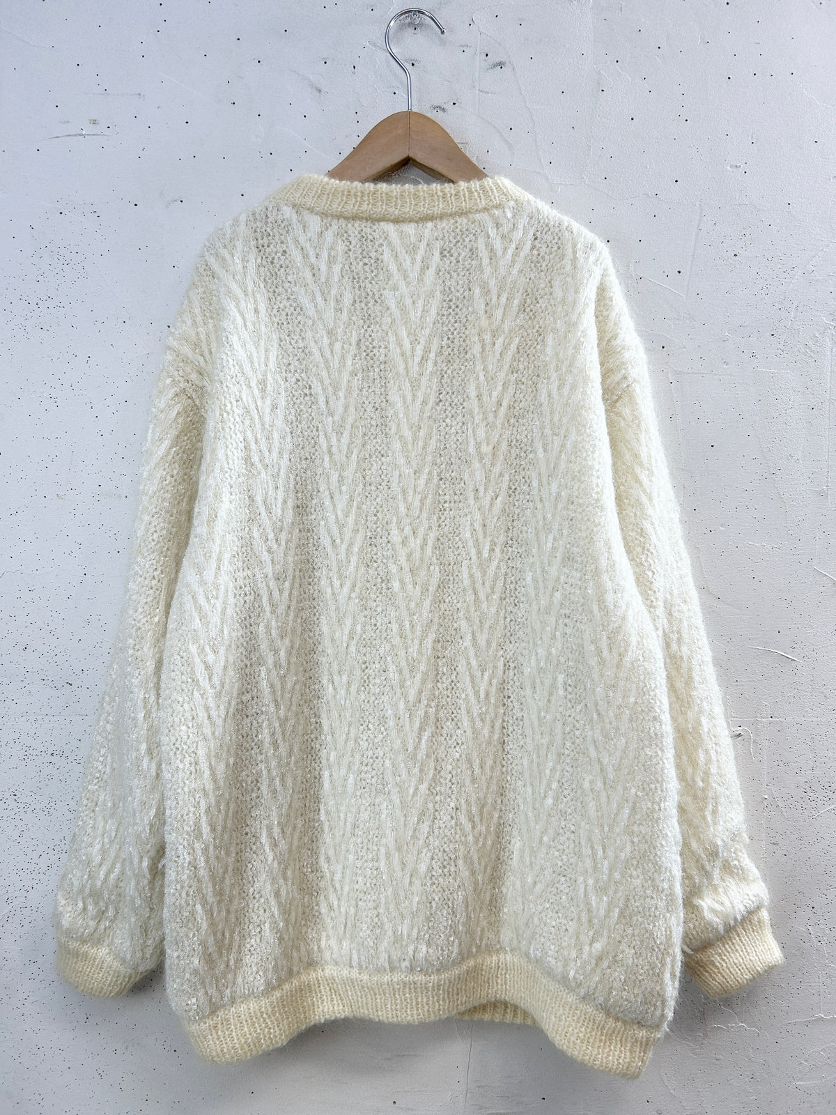 Vintage Mohair Knit Cardigan [J34171]