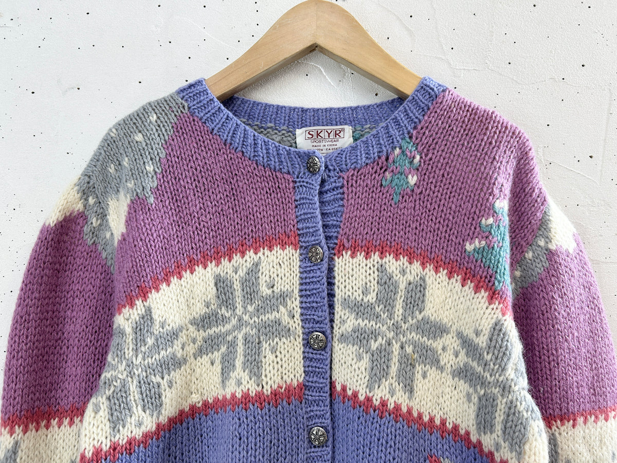 Vintage Knit Cardigan [J34264]