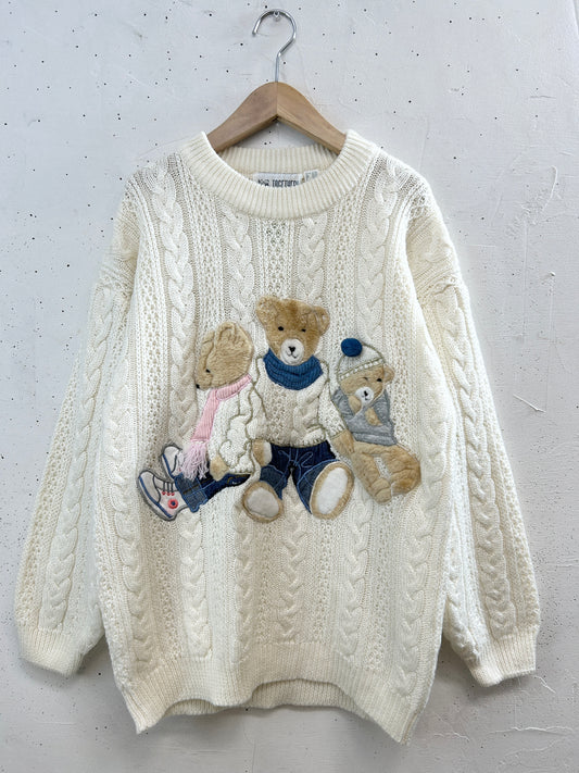 Vintage Knit Sweater [L31118]