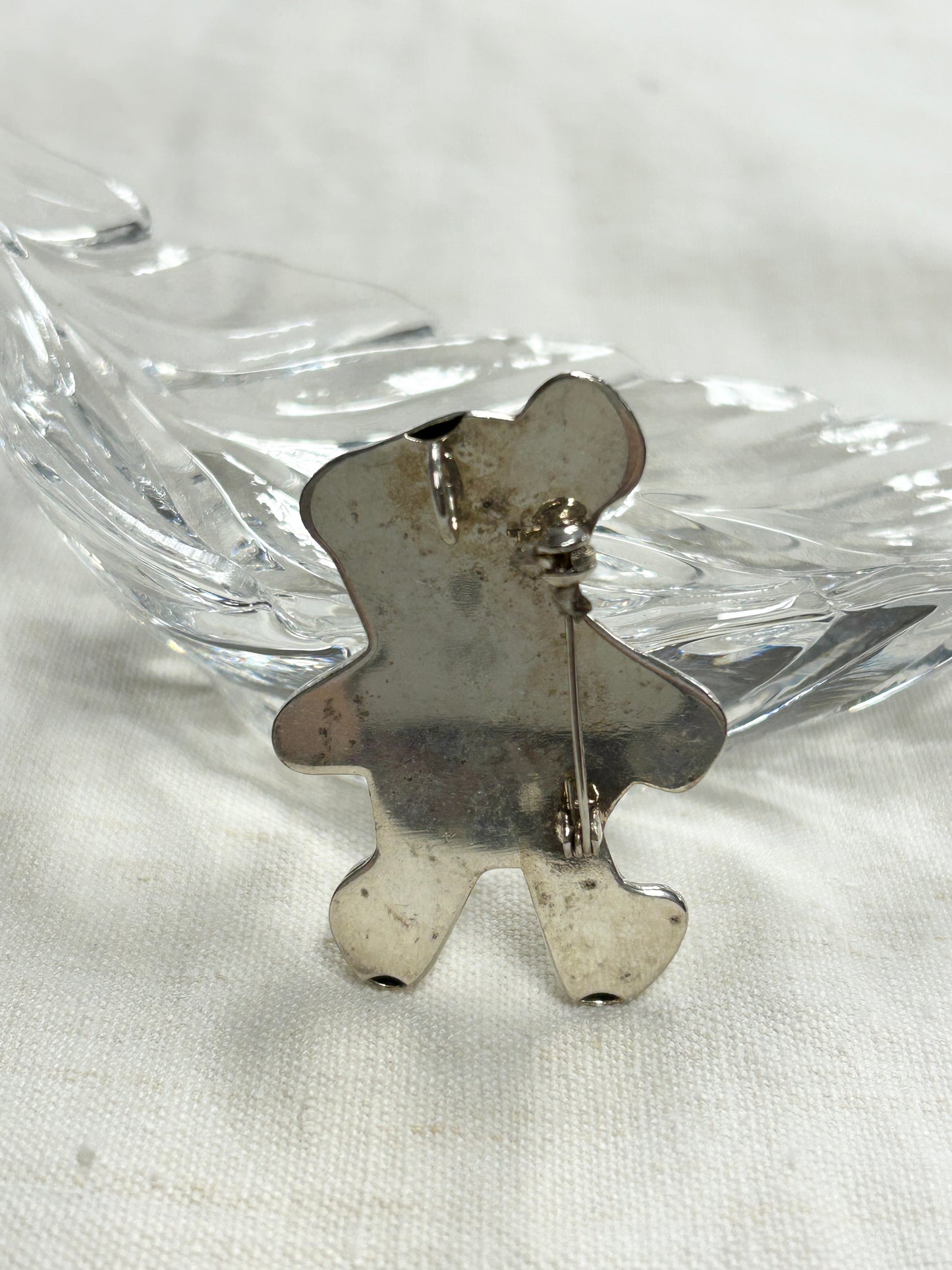 Vintage 925 Silver Brooch & Pendant Top [I30365]