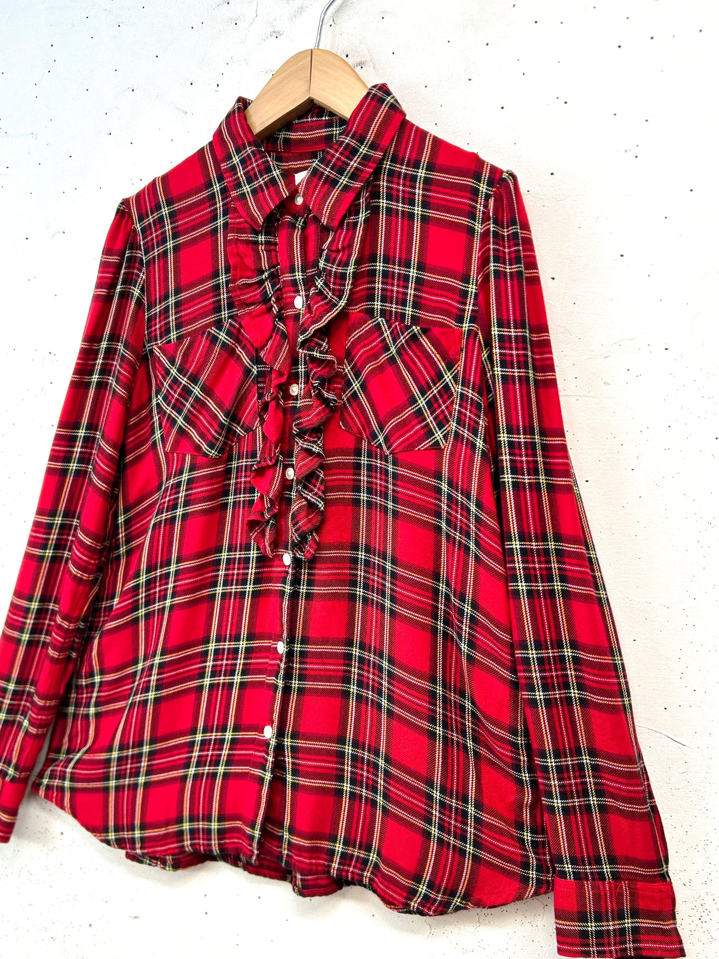 Vintage Frill Blouse  [L31090]