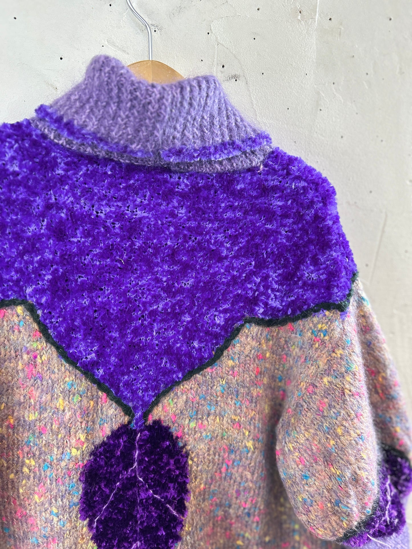 Vintage Mohair Knit Cardigan [L30971]