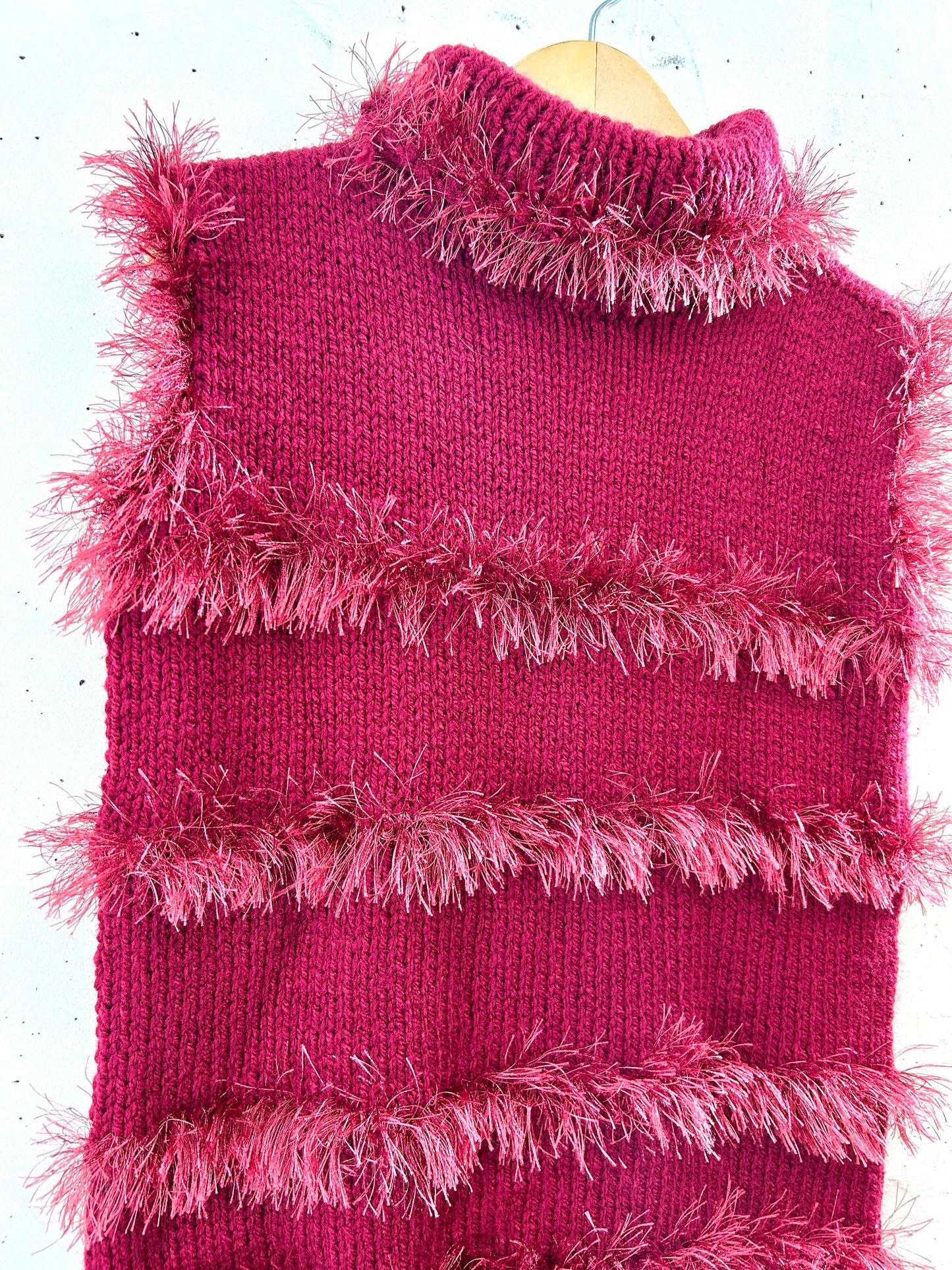 Vintage Knit Vest [J30675]