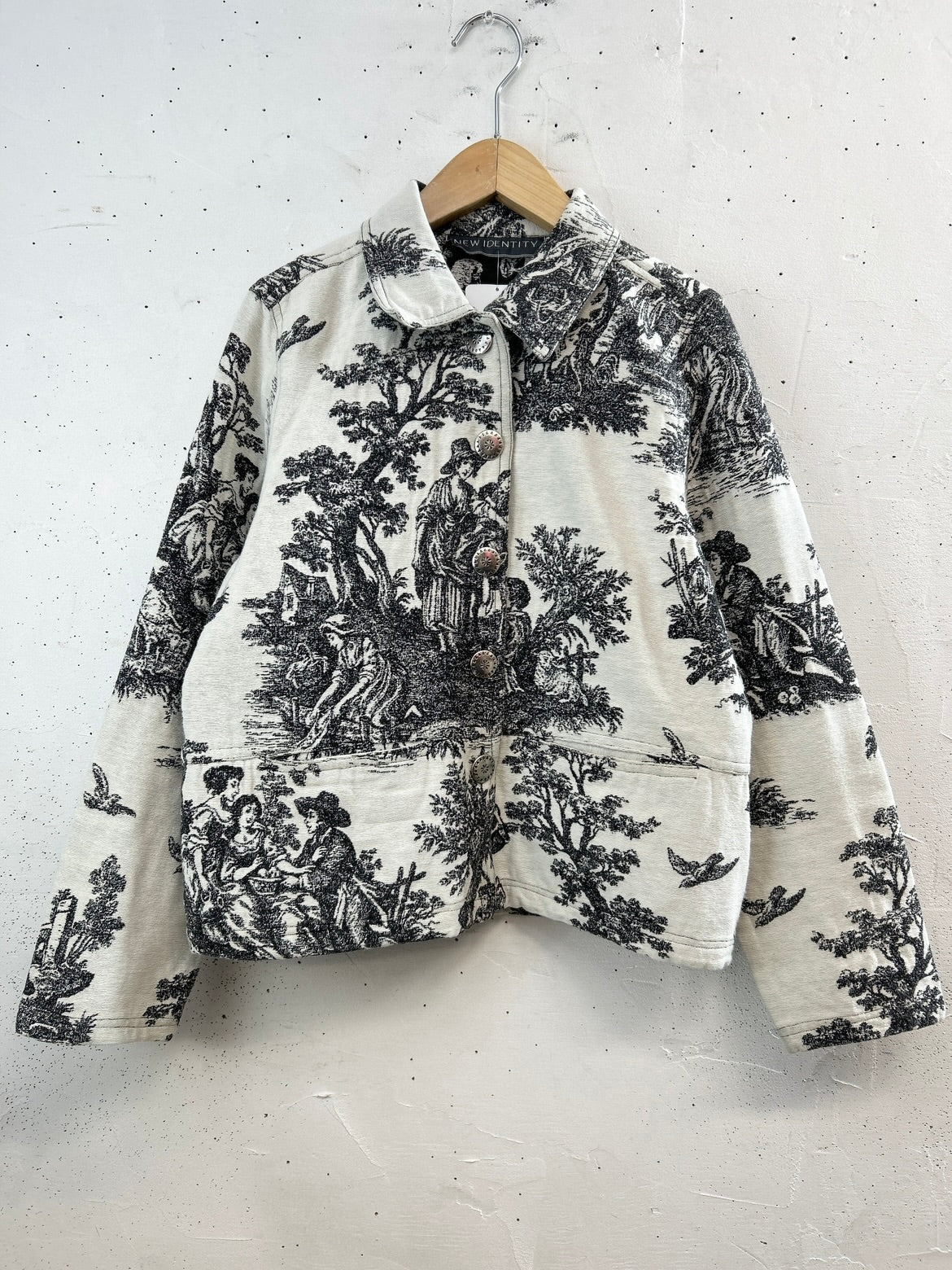 Vintage Toile De Jouy Jacket [D32112]