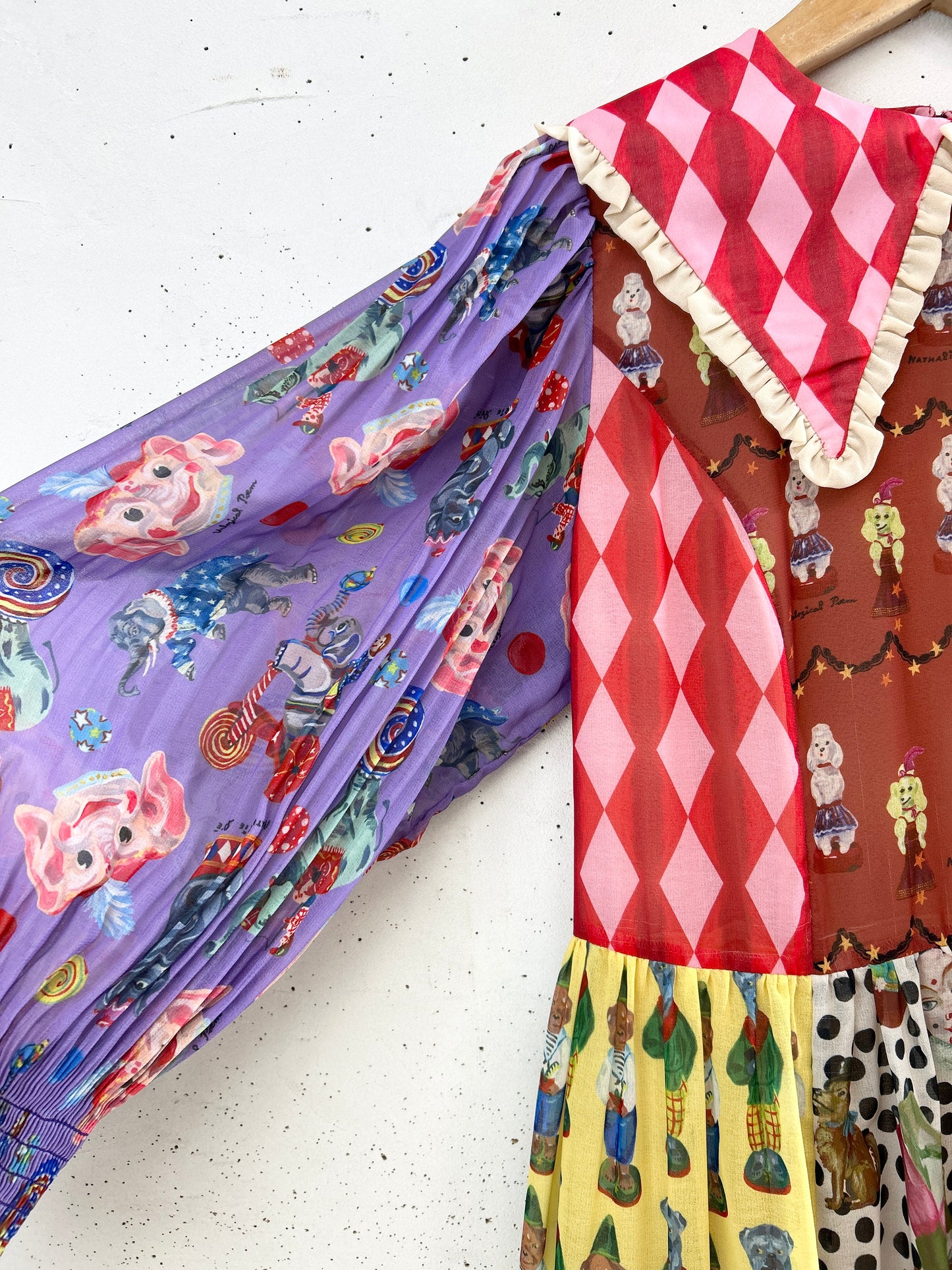 Vintage Dress 〜Nathalie Lete×UNLOGICAL POEM〜 [F32804]