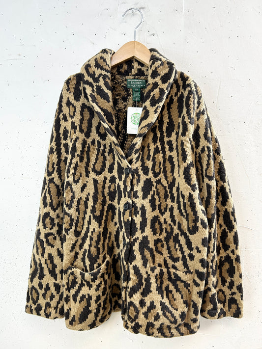 Vintage Knit Cardigan 〜Ralph Lauren〜 [J30660]