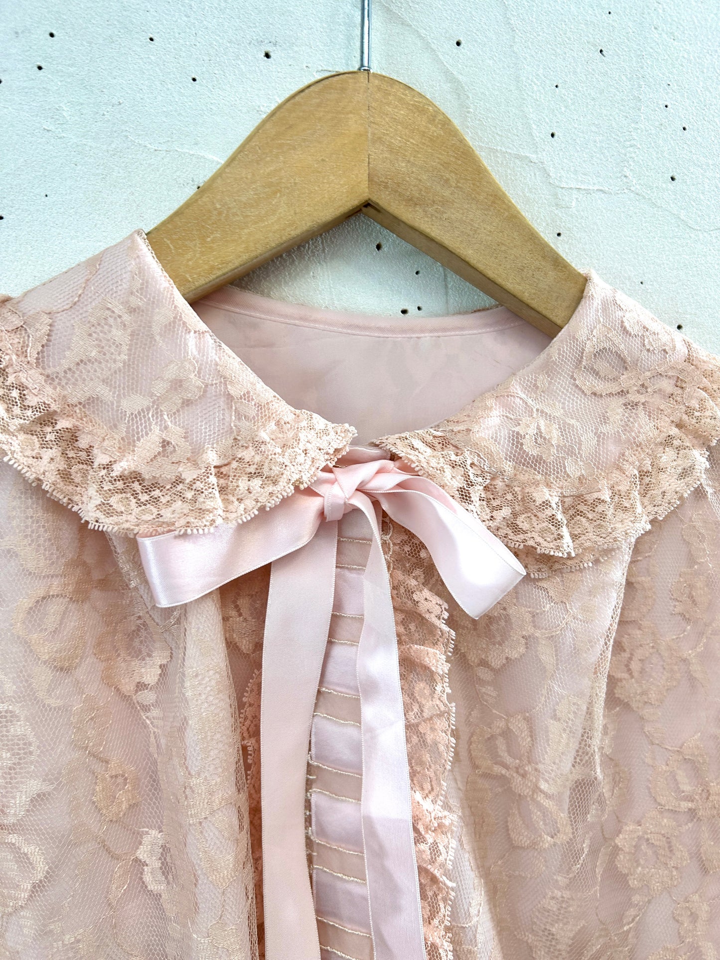 ’60s Vintage Lingerie Gown 〜ODETTE BARSA〜 [B31670]