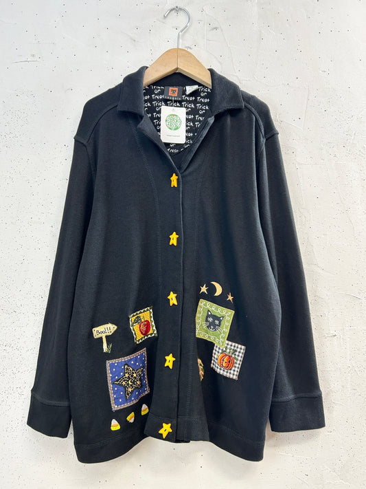Vintage Cotton Knit Cardigan [J34235]