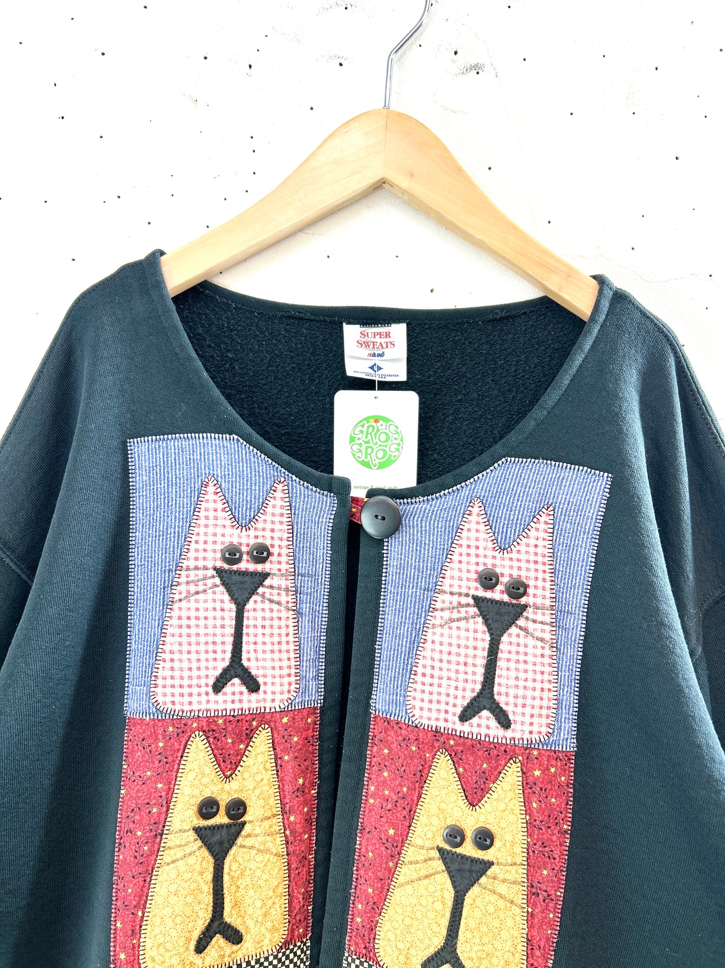Vintage Sweat Cardigan MADE IN USA [J30560]