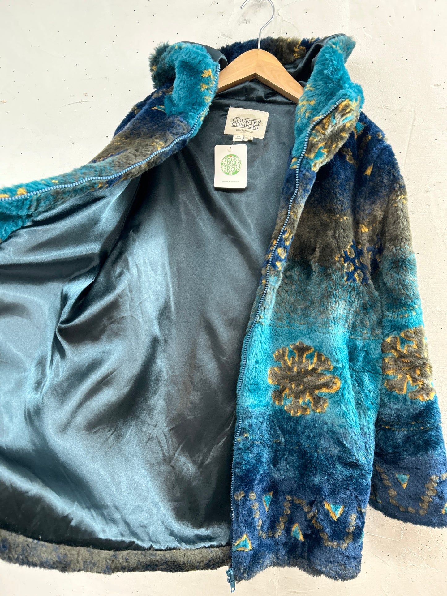 Vintage Eco Fur Jacket [L31036]