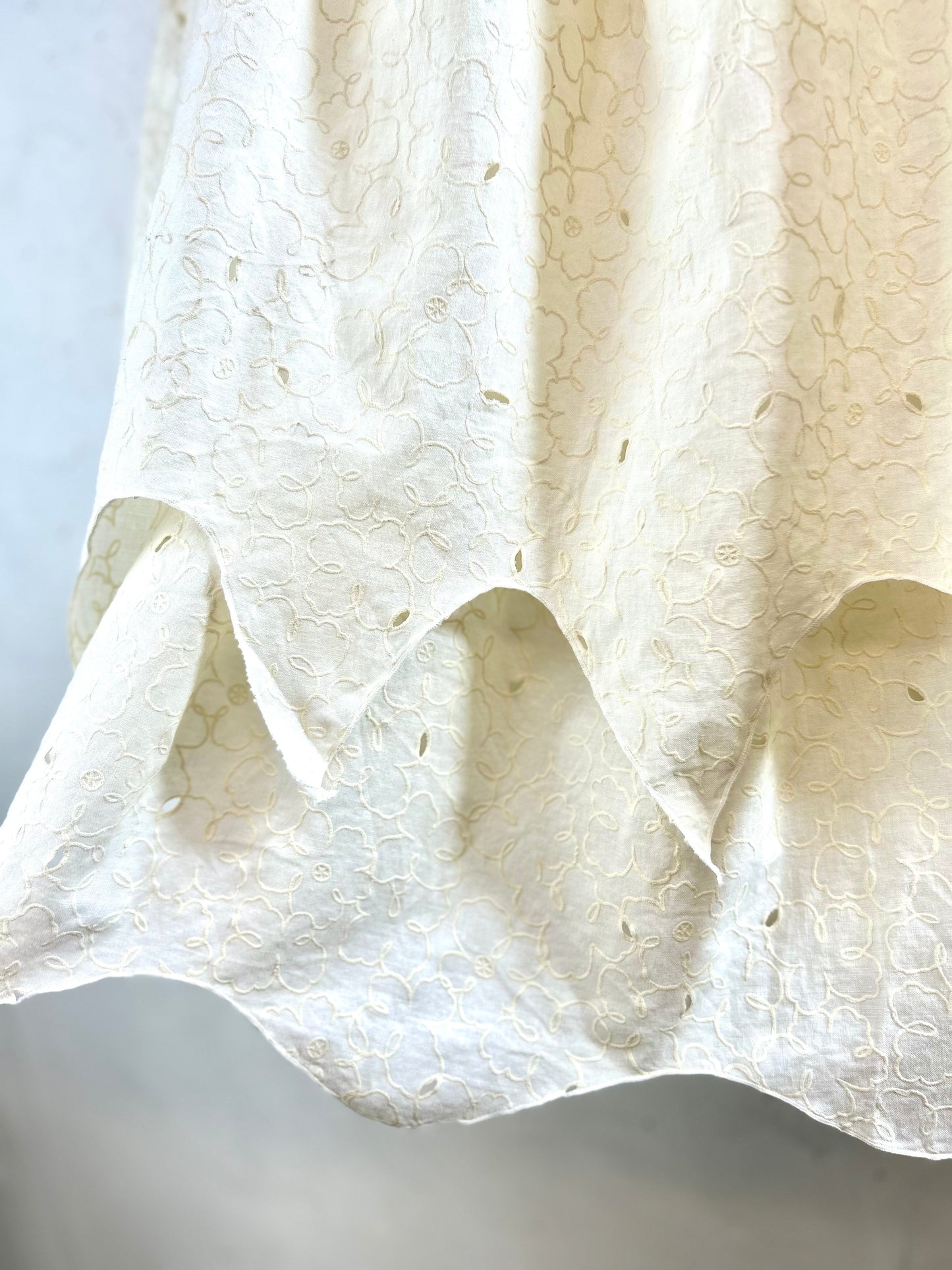 Vintage Tiered Skirt made in italy  [G30641]