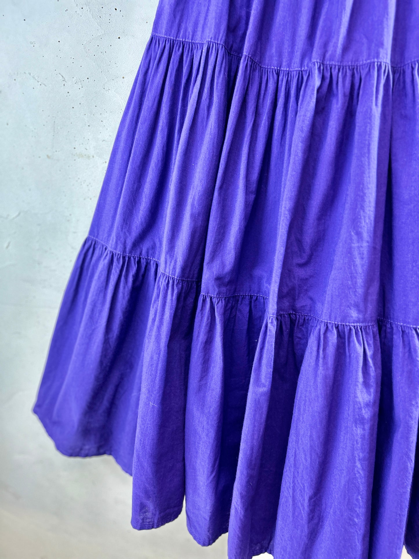 Vintage Tiered Skirt MADE IN PARK CITY UT [H30844]
