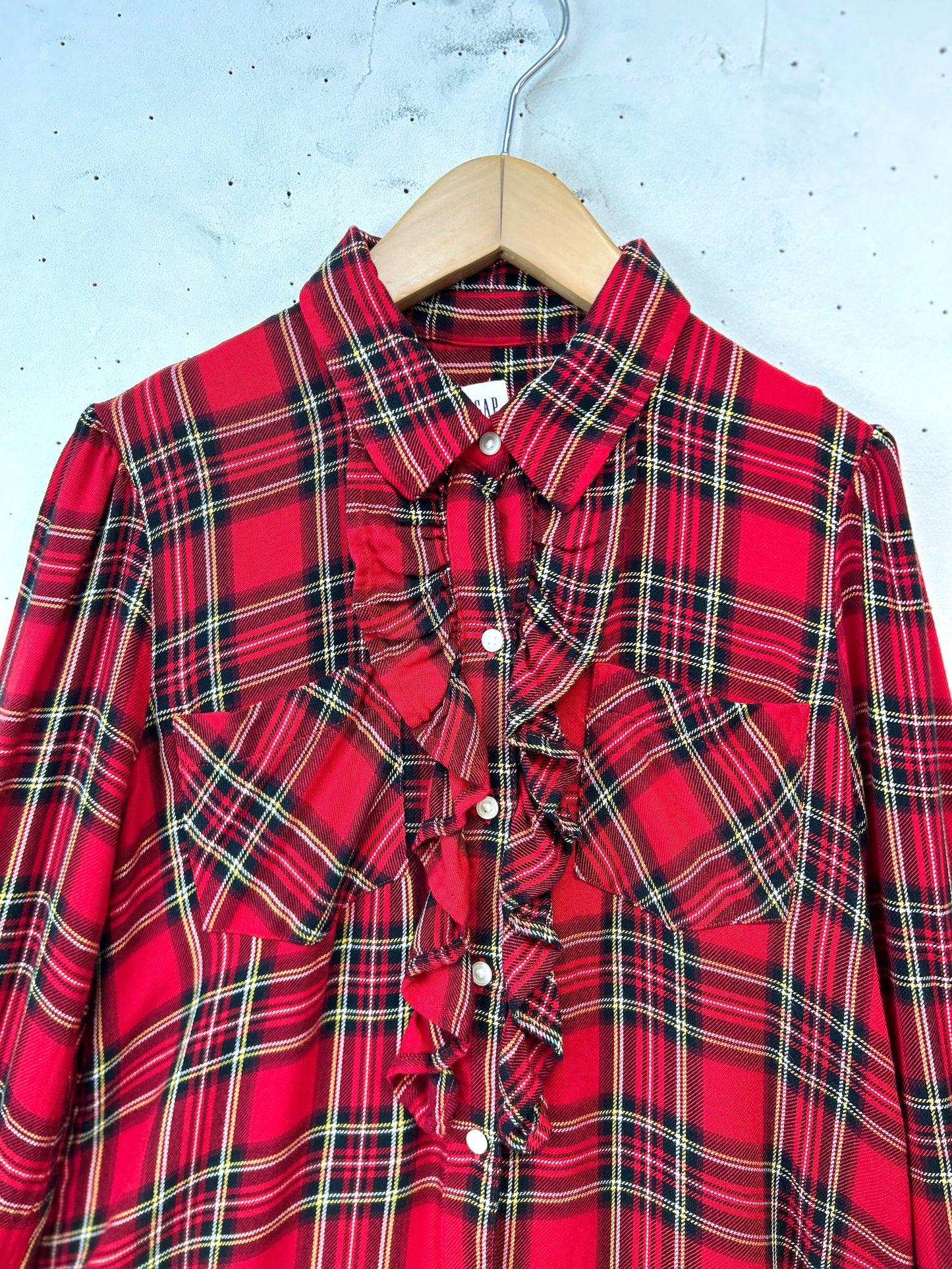 Vintage Frill Blouse  [L31090]