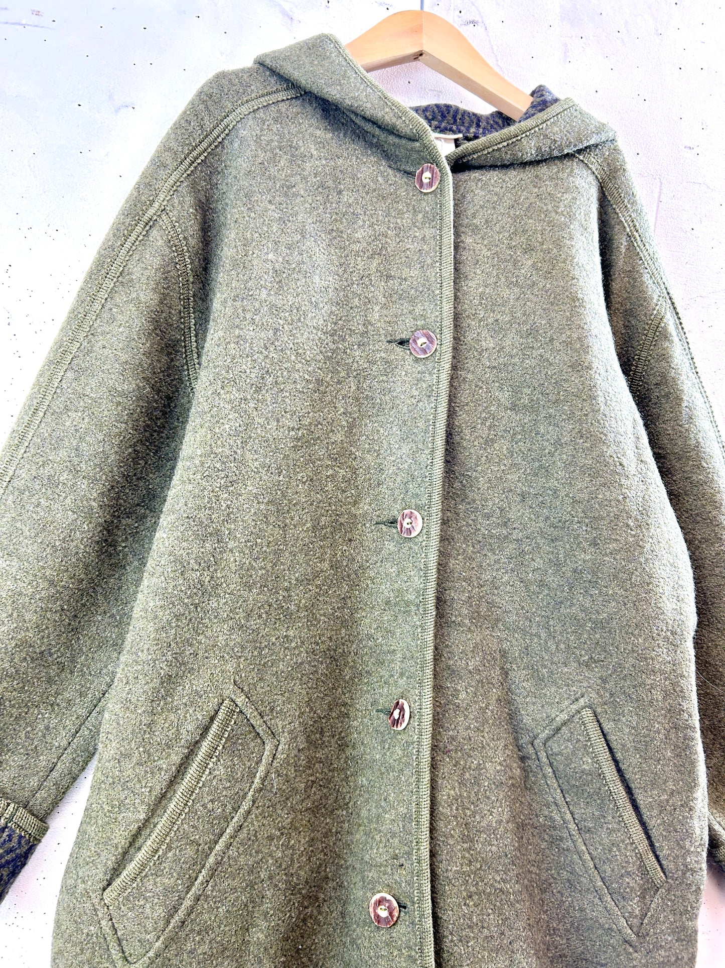 Vintage wool Coat 〜L.L.Bean〜 [K30725]