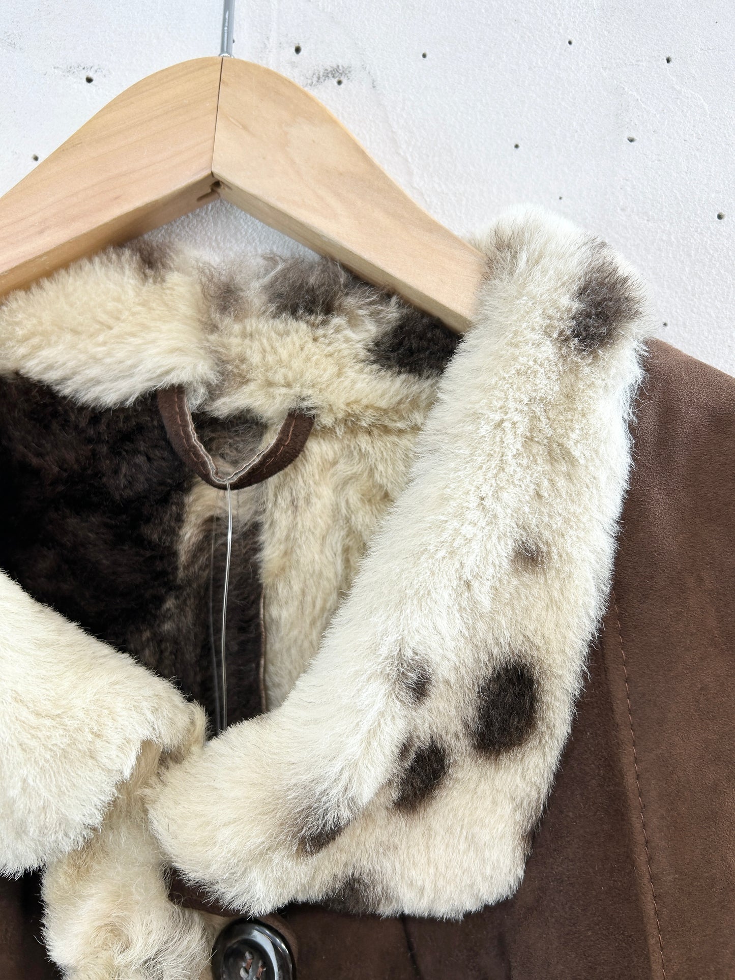 Vintage Mouton Vest [A31299]