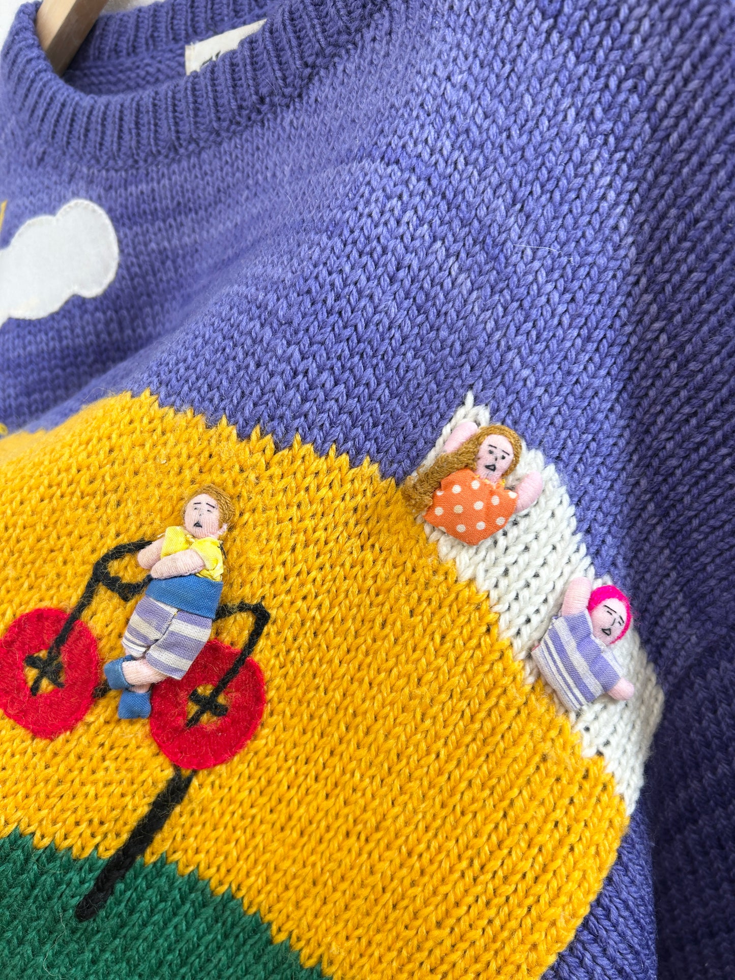 Vintage Hand Knit Sweater 〜MADE IN PERU〜 [A31229]