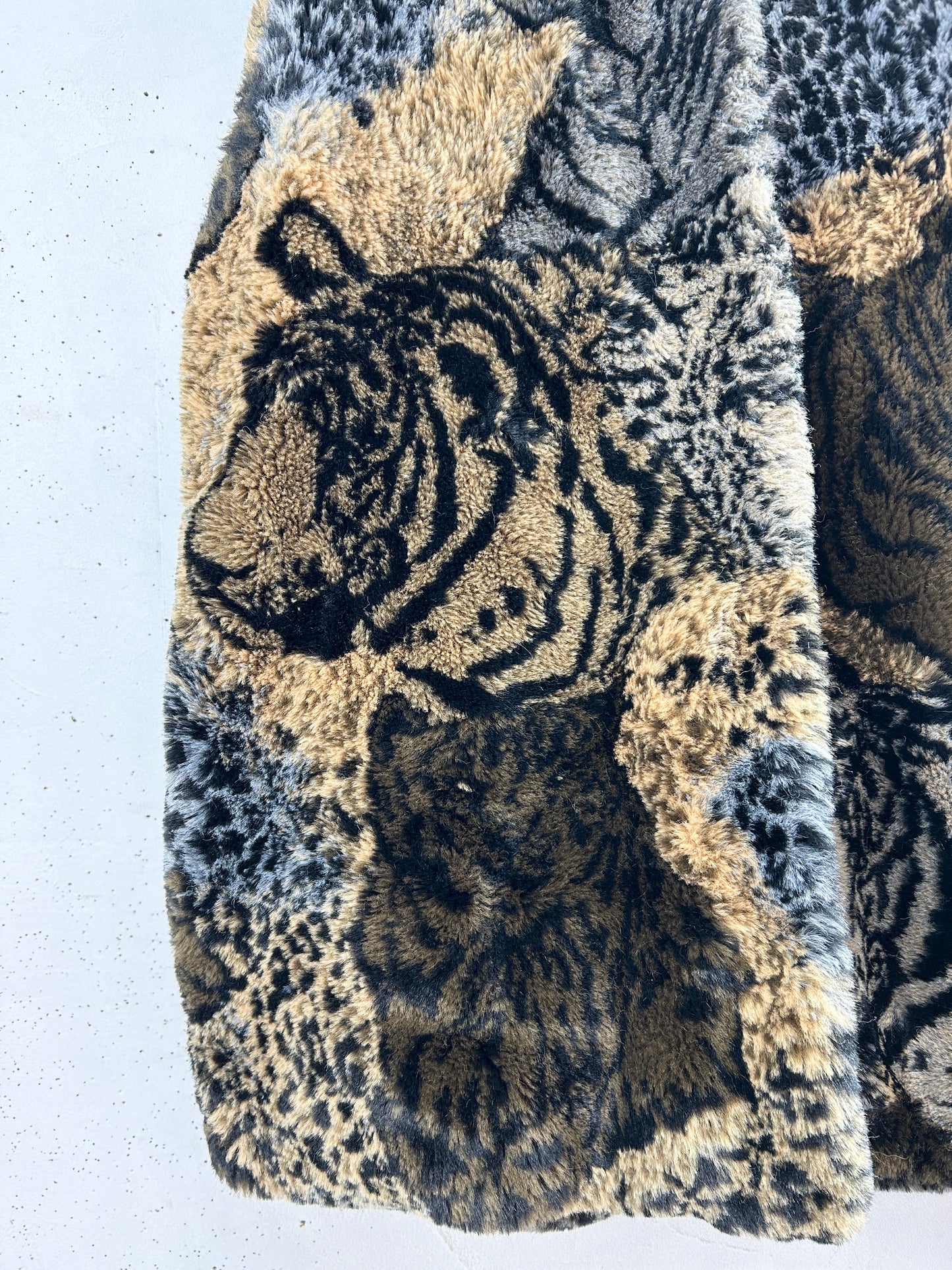Vintage Eco Fur Vest [L31077]