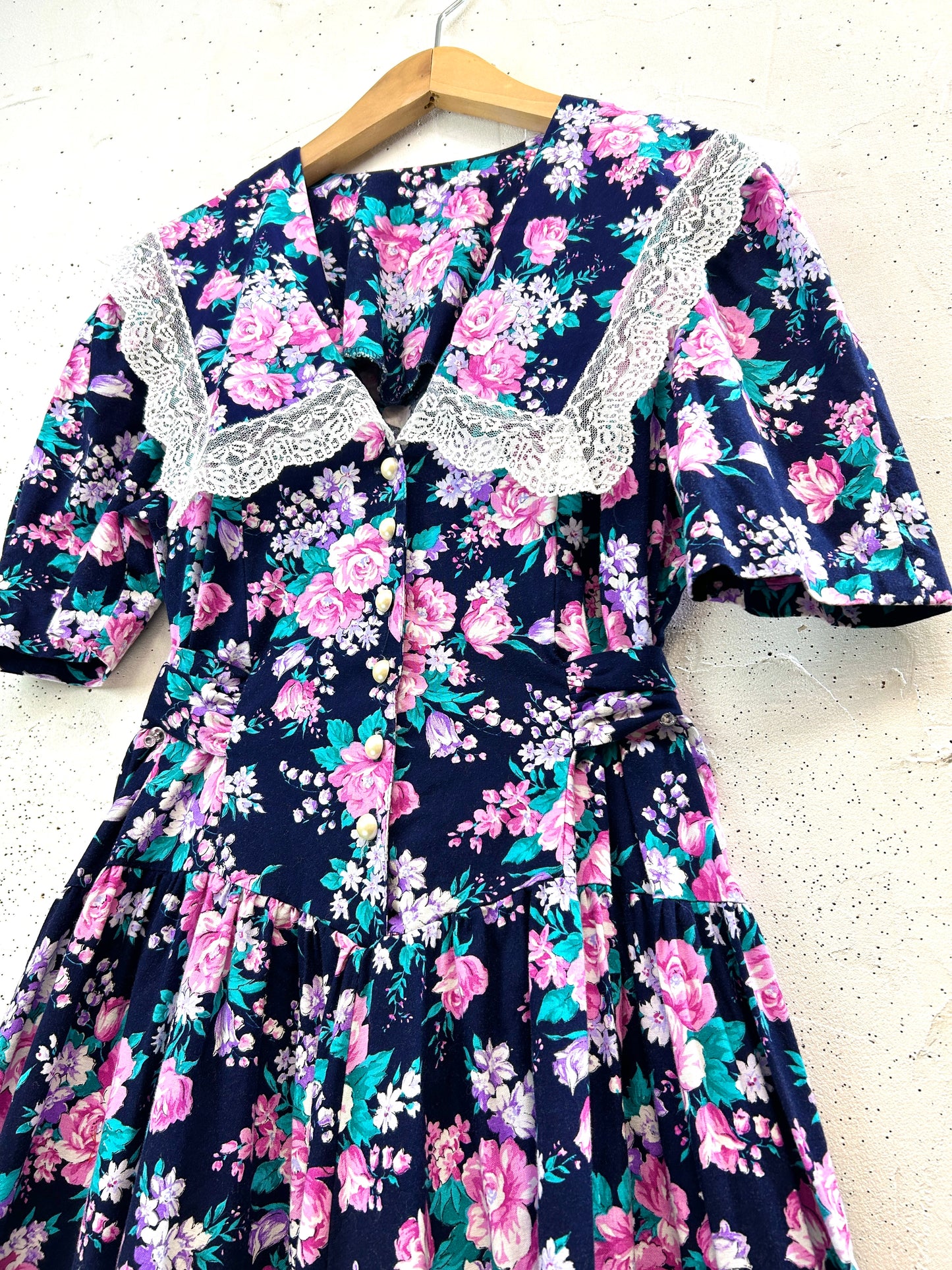 Vintage Sailor Collar Dress [D32155]