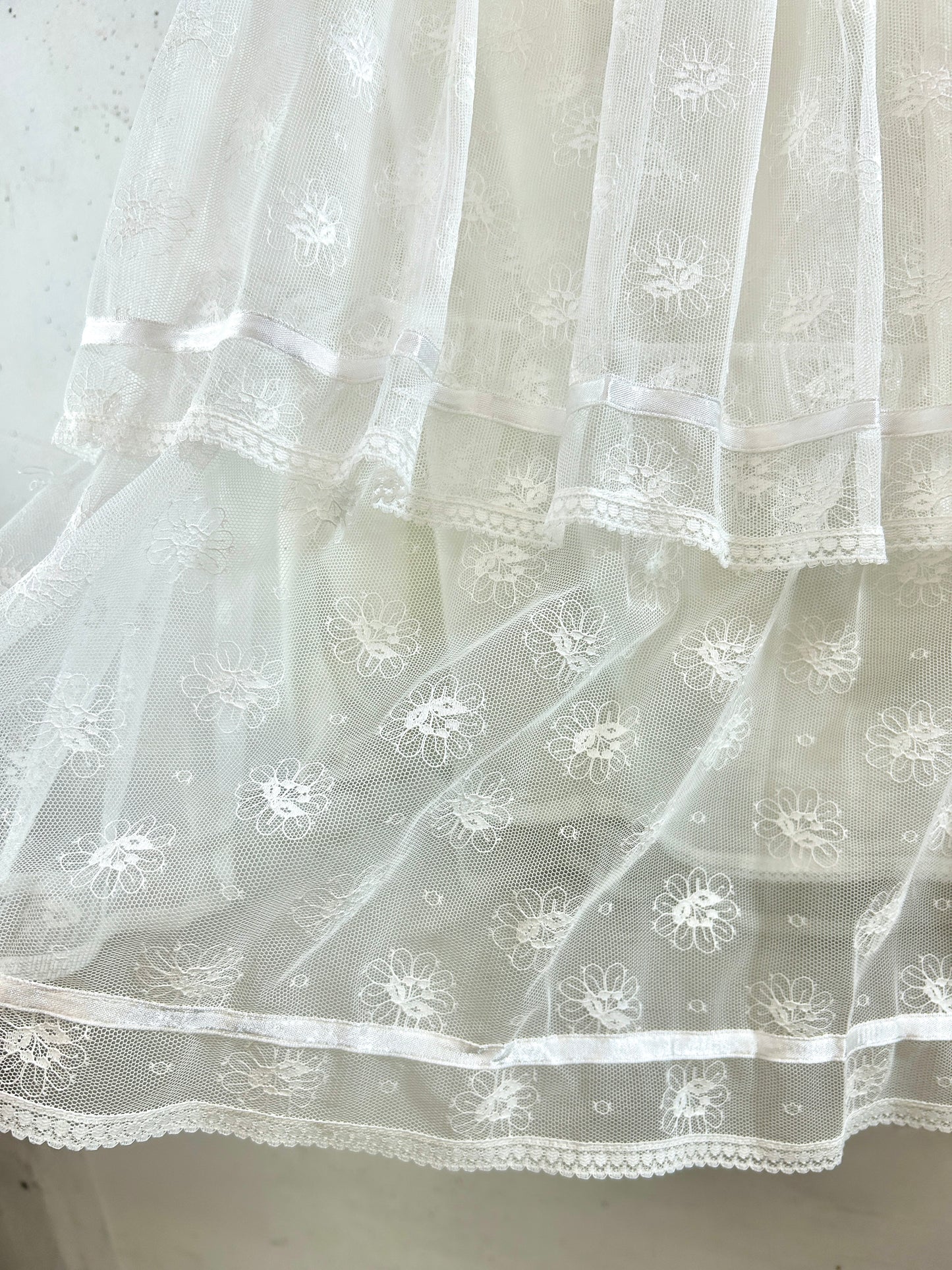 Vintage Tiered Skirt [F32557]
