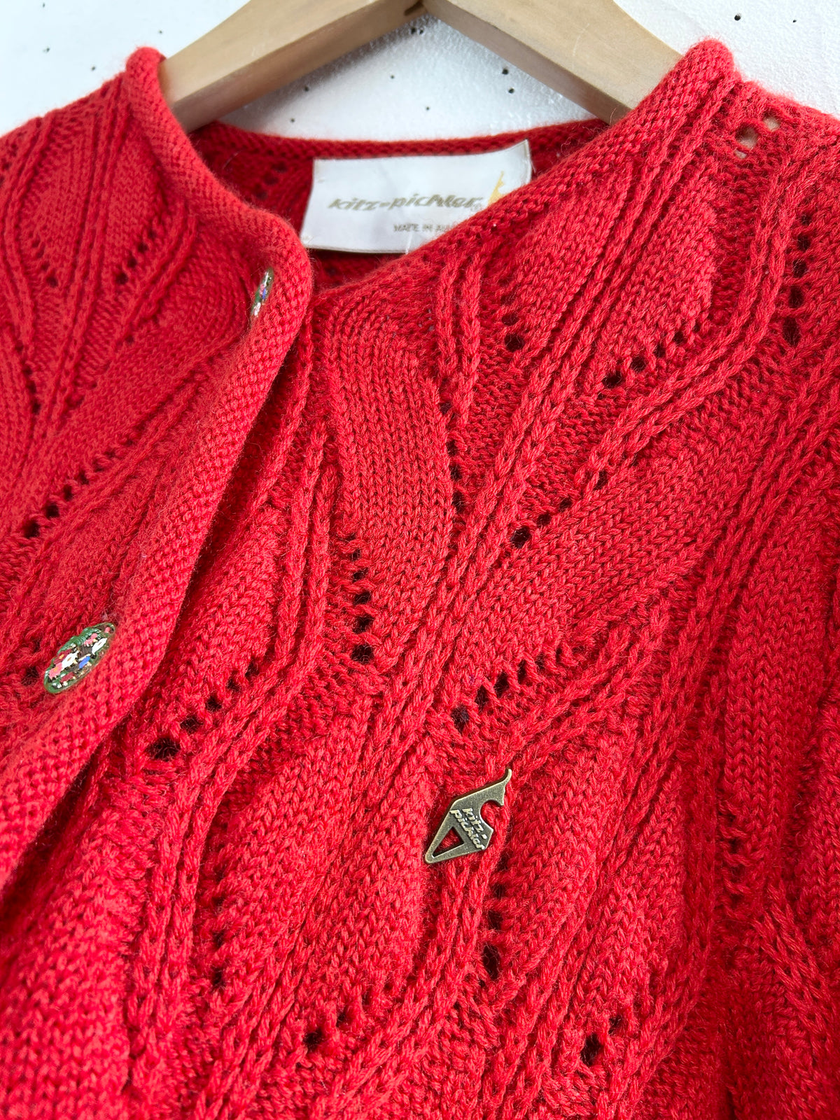 Vintage Tyrol Knit Cardigan [I33866]
