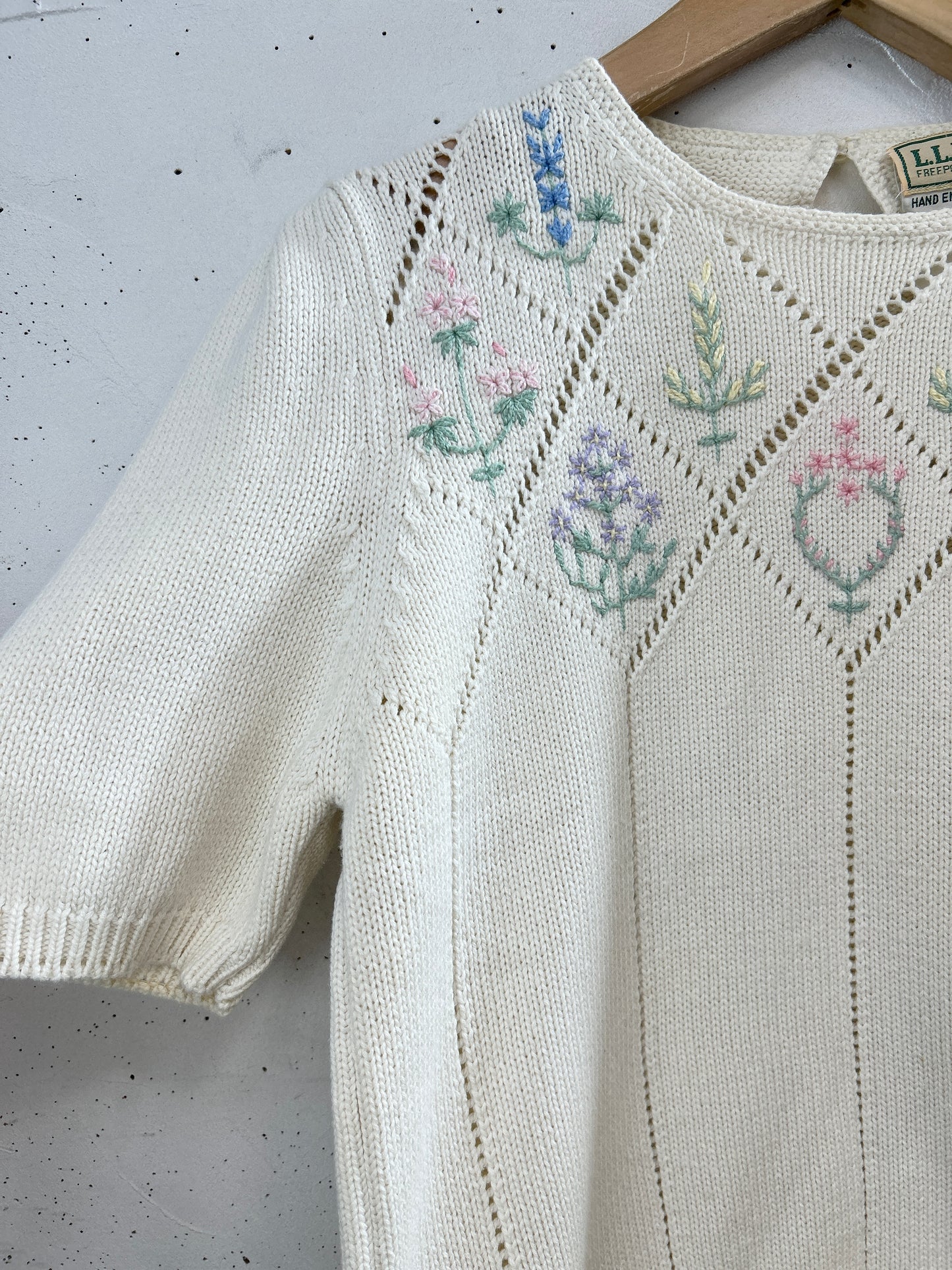 Vintage Cotton Knit 〜L.L.BEAN〜 [E32406]