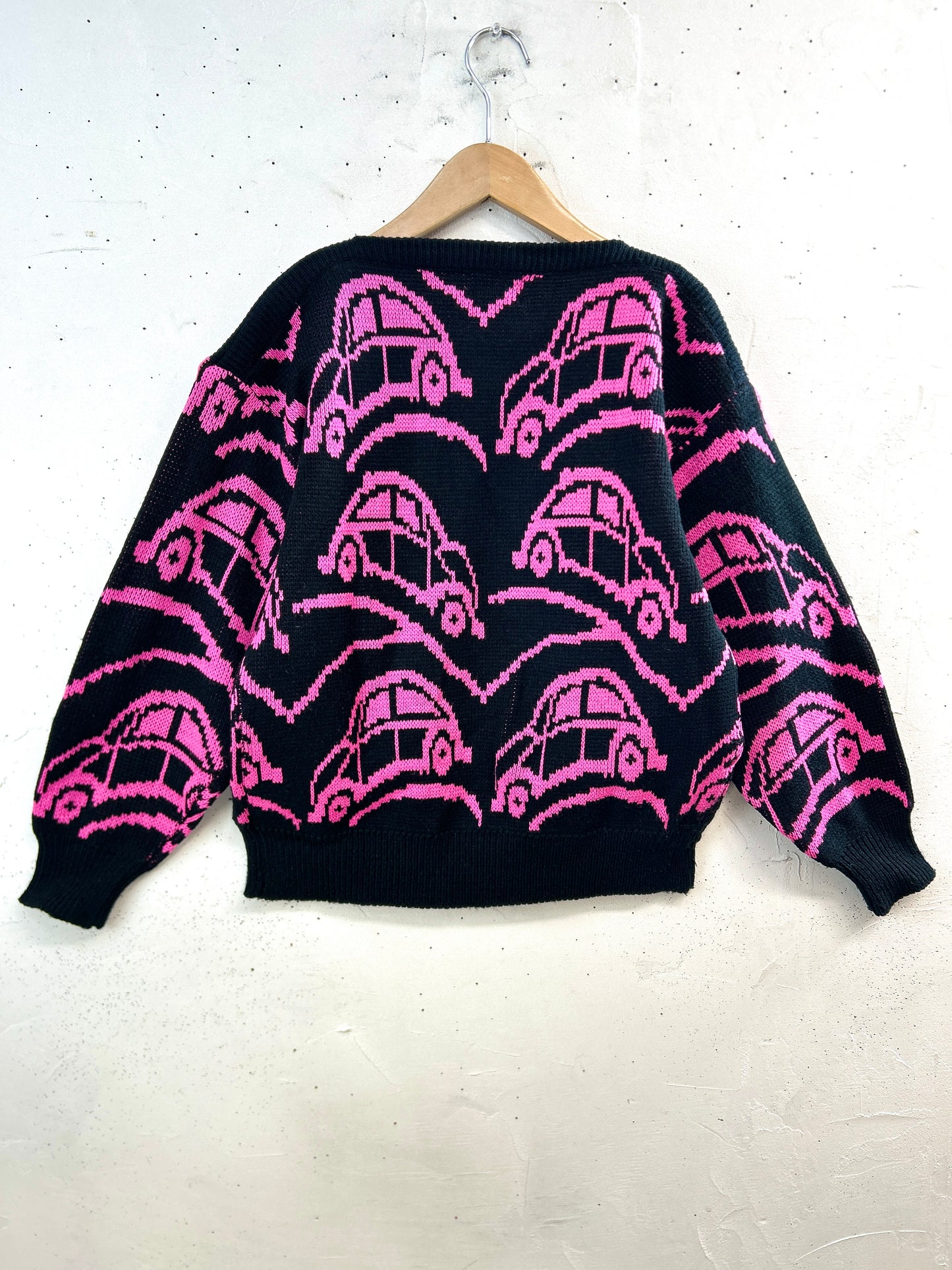 Vintage Fancy Knit Sweater  [L31086]