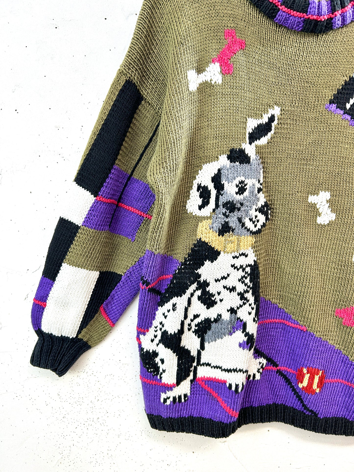 Vintage Cotton Hand Knit Sweater 〜BEREK〜 [L30998]