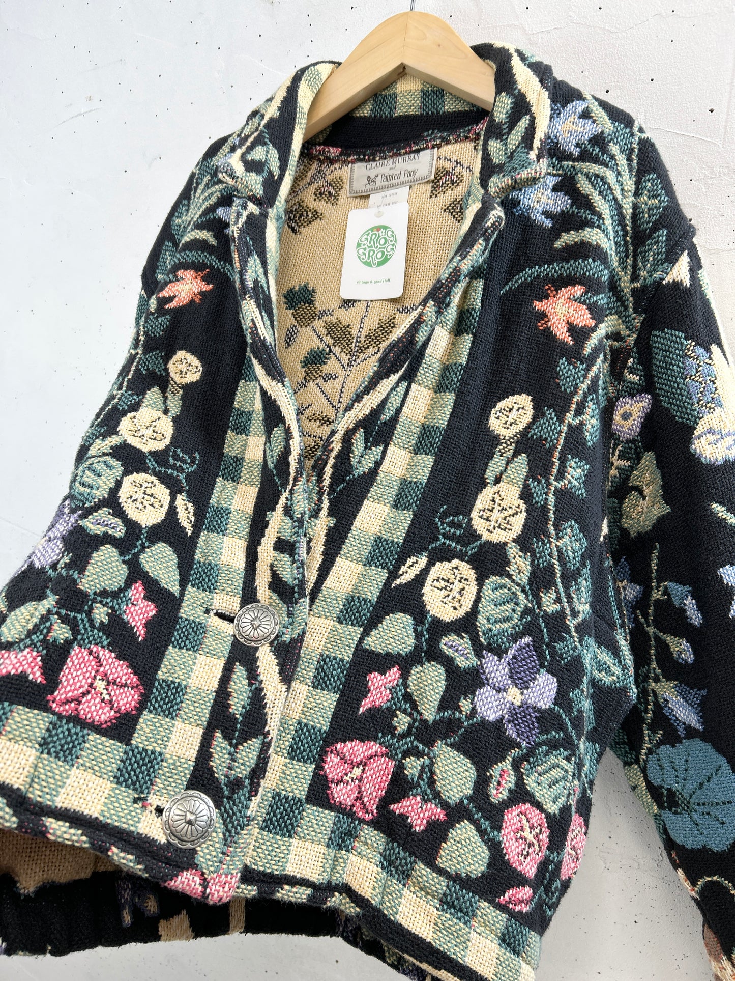 Vintage Rug Jacket 〜Painted Pony〜 [B31494]