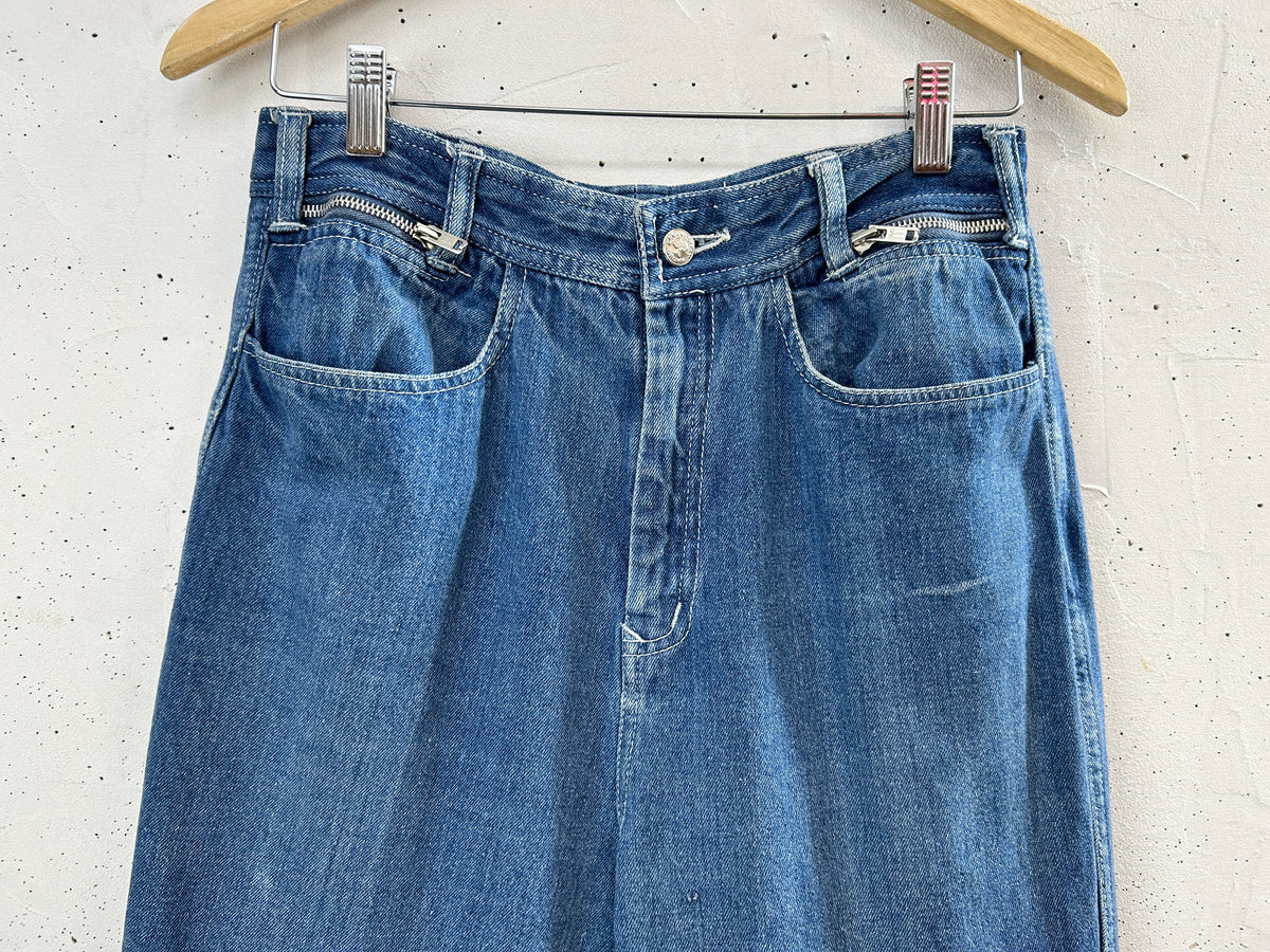 '70s Vintage Denim Pants 〜Organically Grown〜 [J34167]