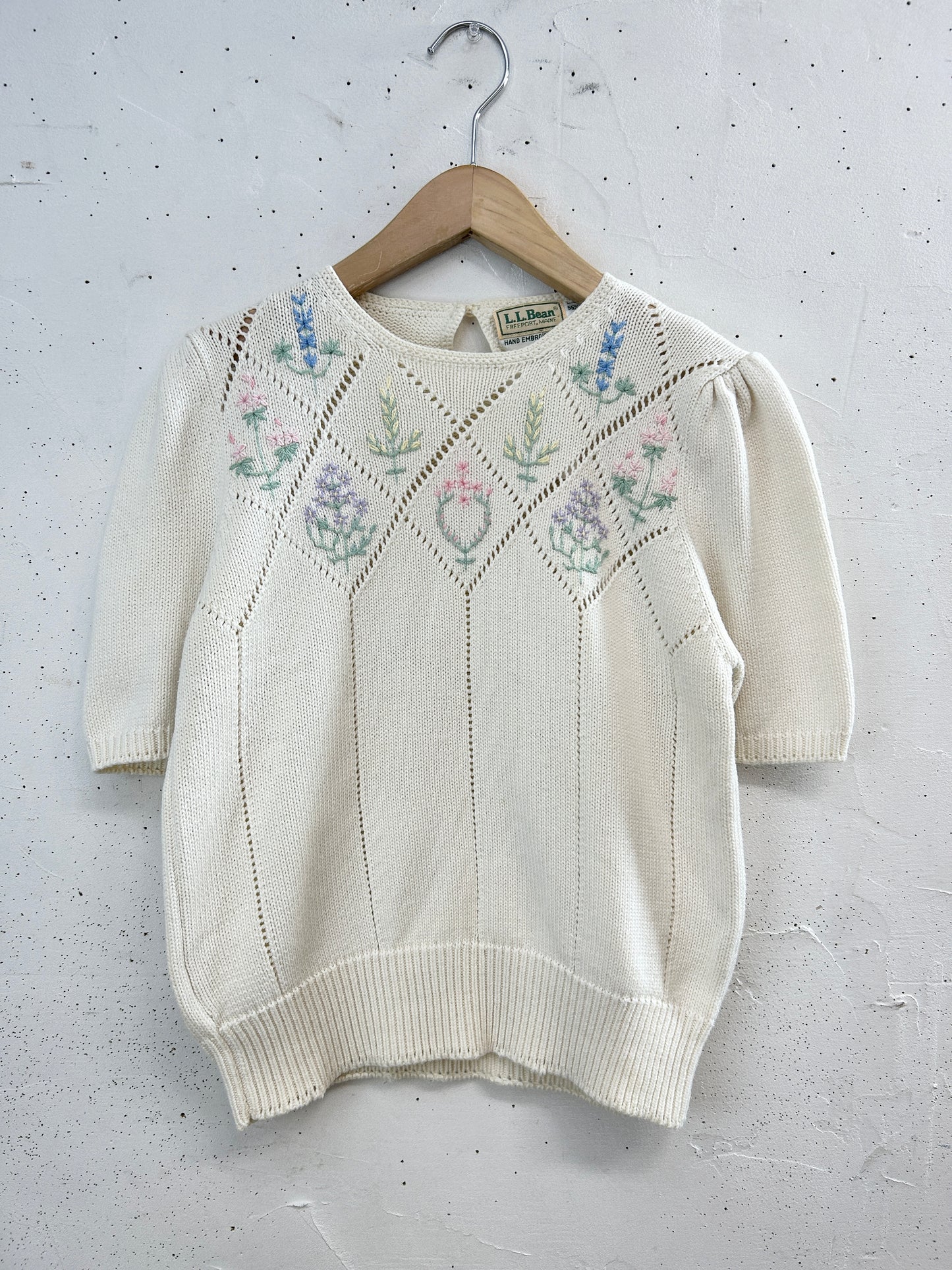 Vintage Cotton Knit 〜L.L.BEAN〜 [E32406]