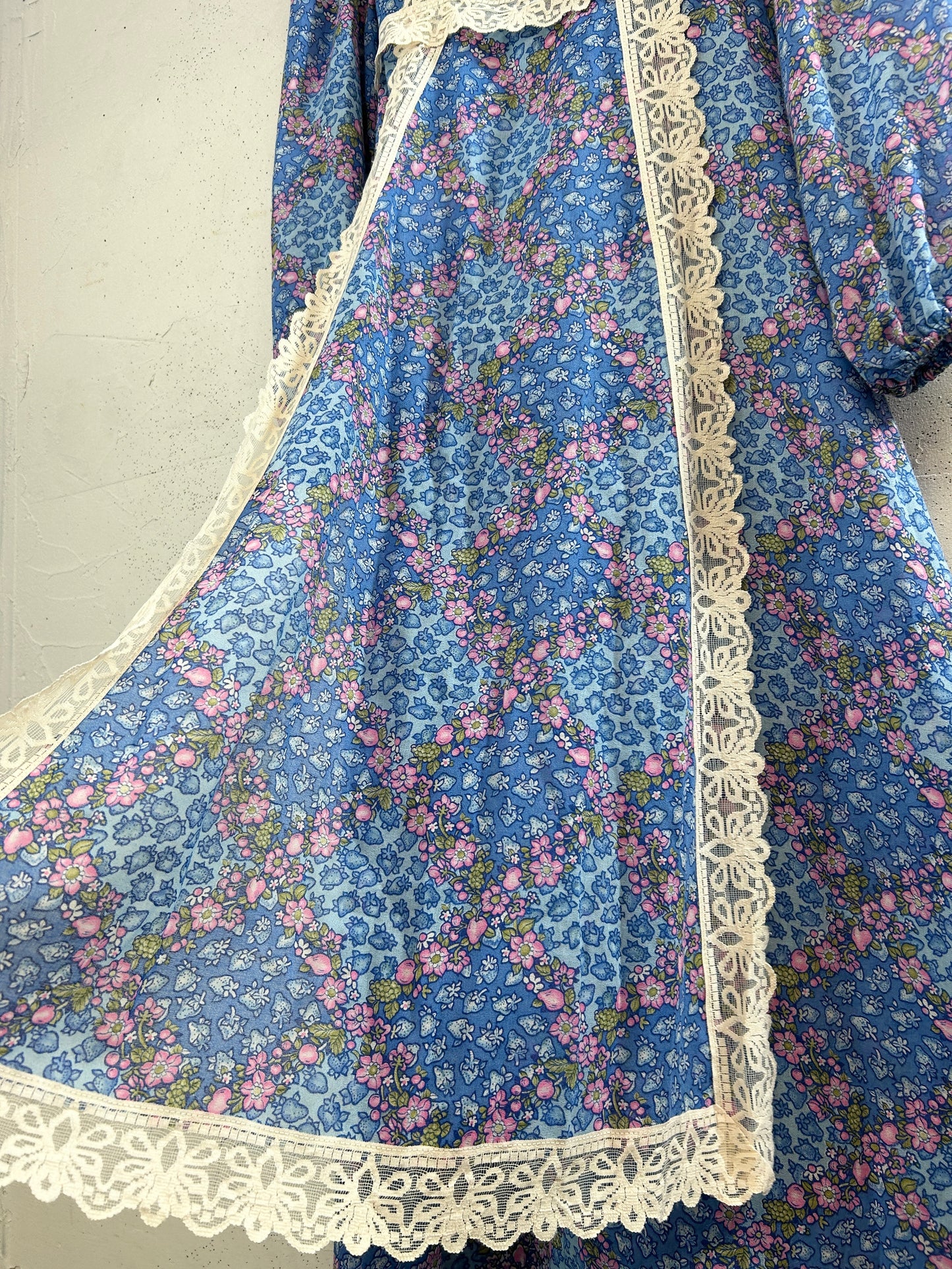 '70s Vintage Dress Berry Berry Berry [G33179]