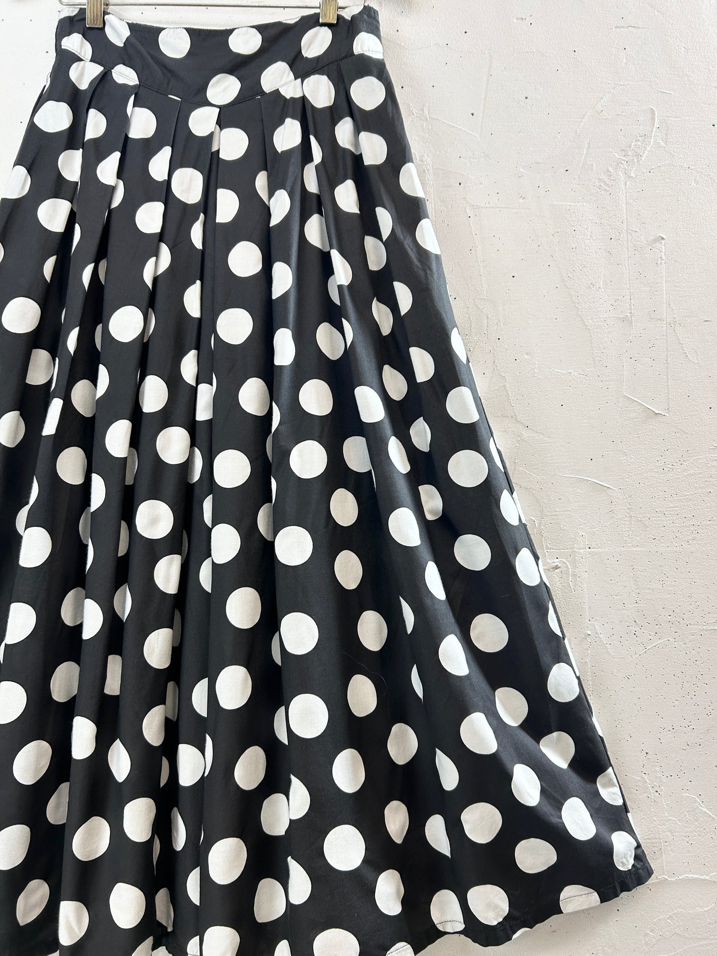 Vintage Dot Skirt [J30605]