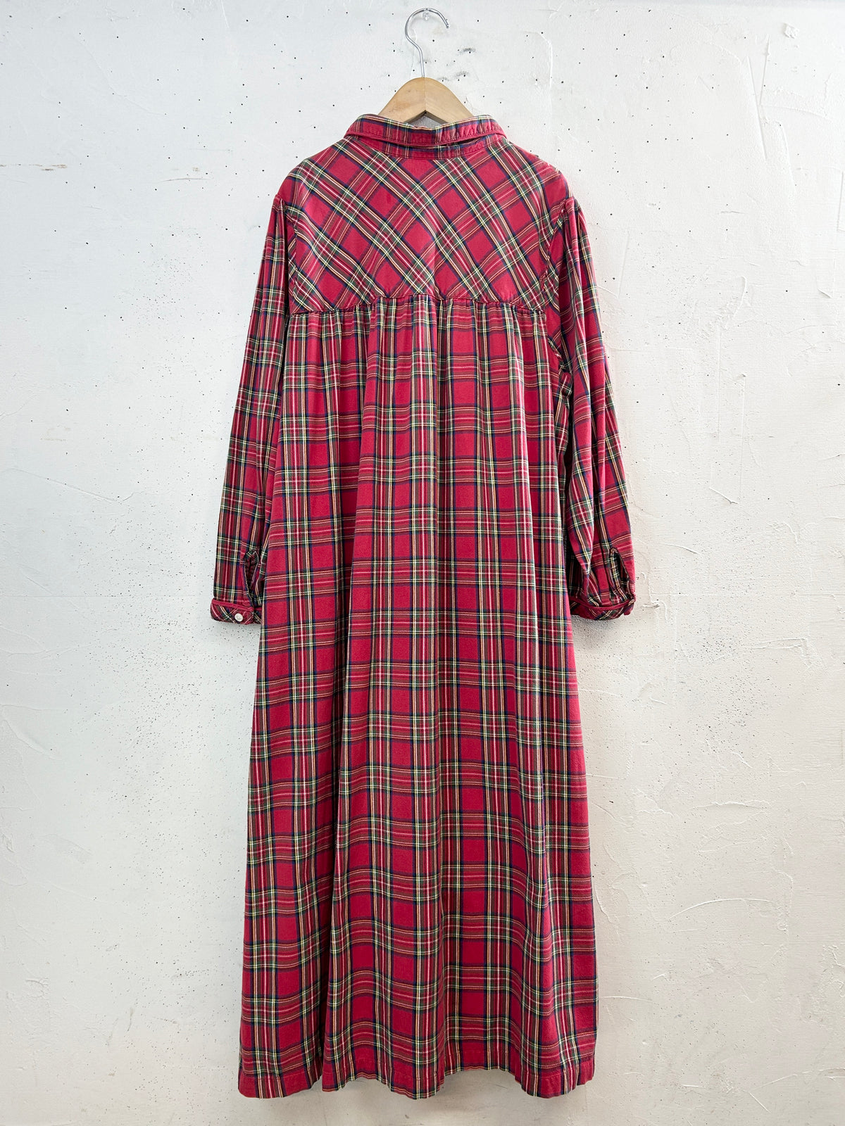 Vintage Plaid Dress 〜L.L.Bean〜[I33796]