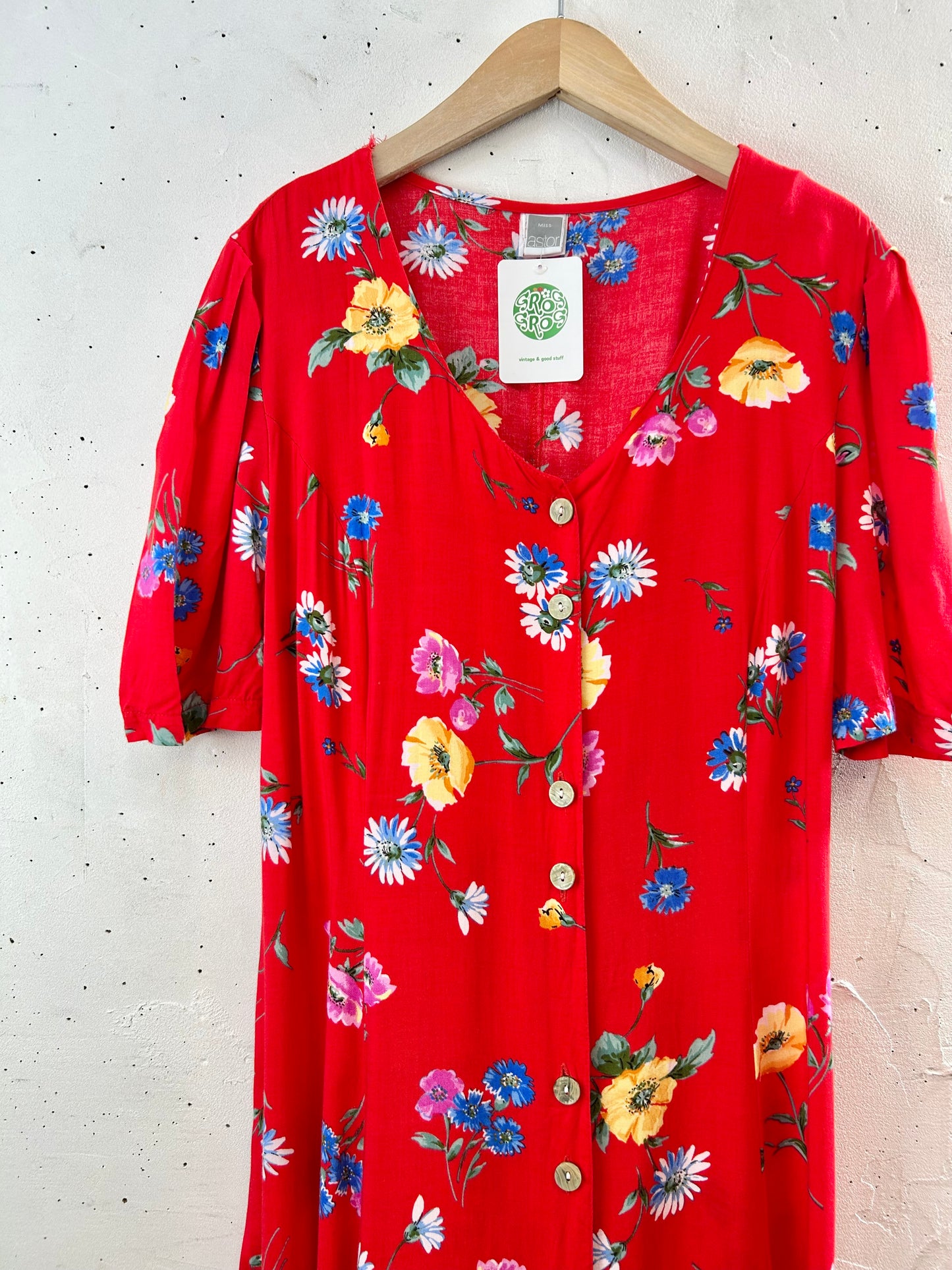Vintage Viscose Dress [G30638]