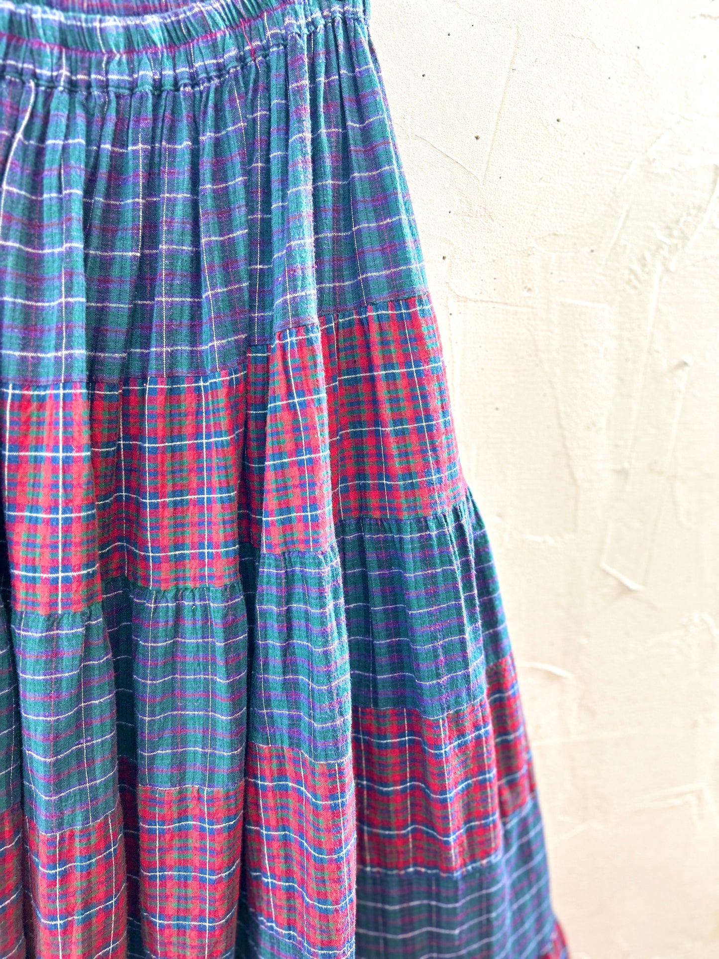 Vintage Tiered Skirt [K30731]