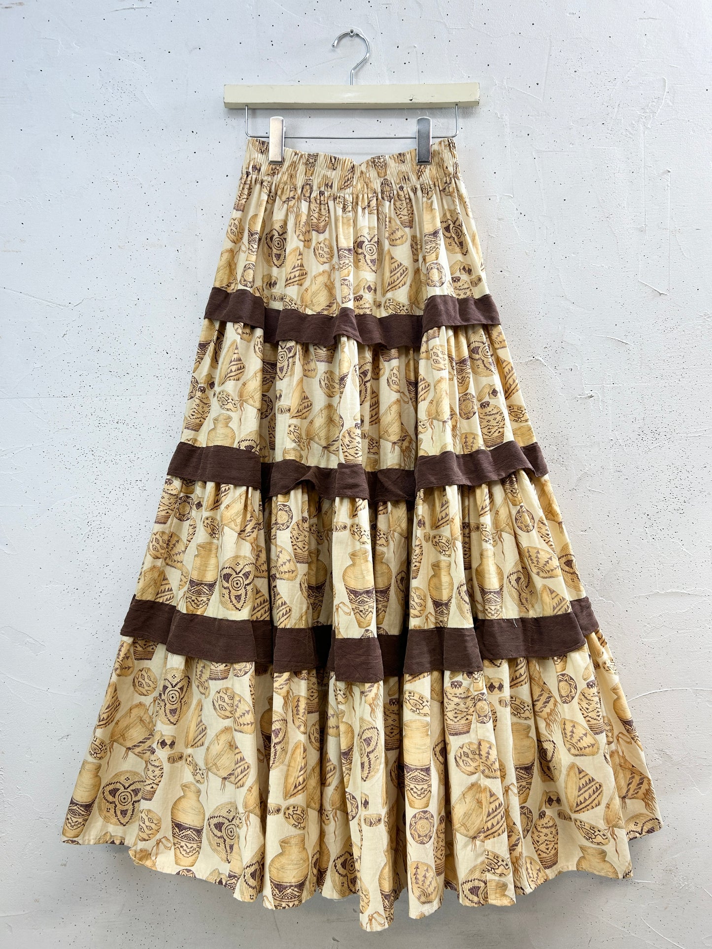 Vintage Tiered Skirt 〜LONGHORN〜 [G33281]