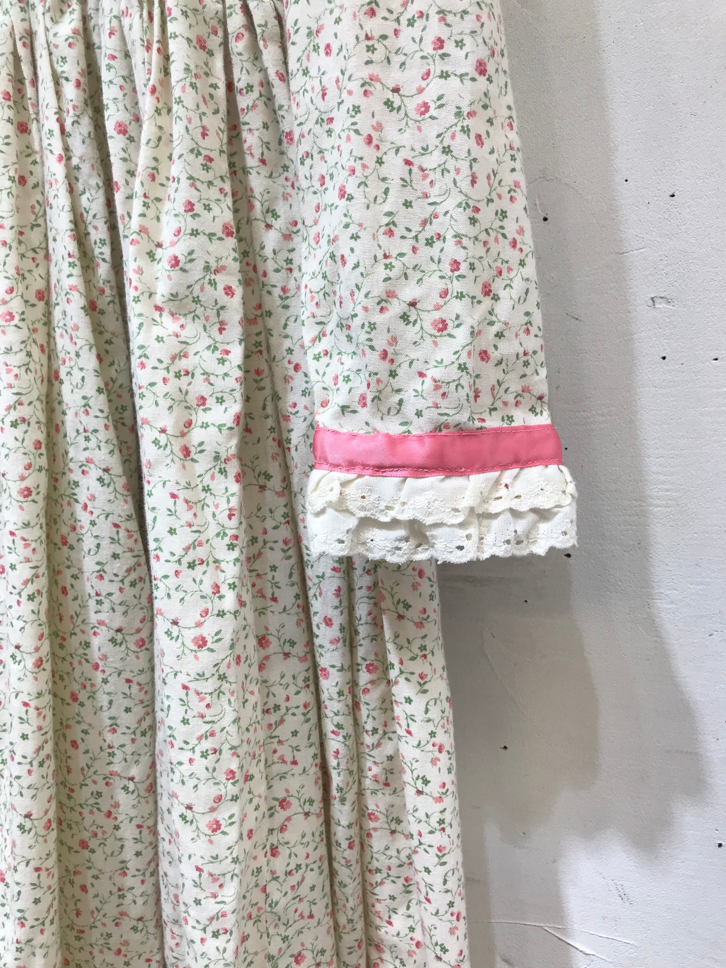 ’70s Vintage Flower Dress [G24598]