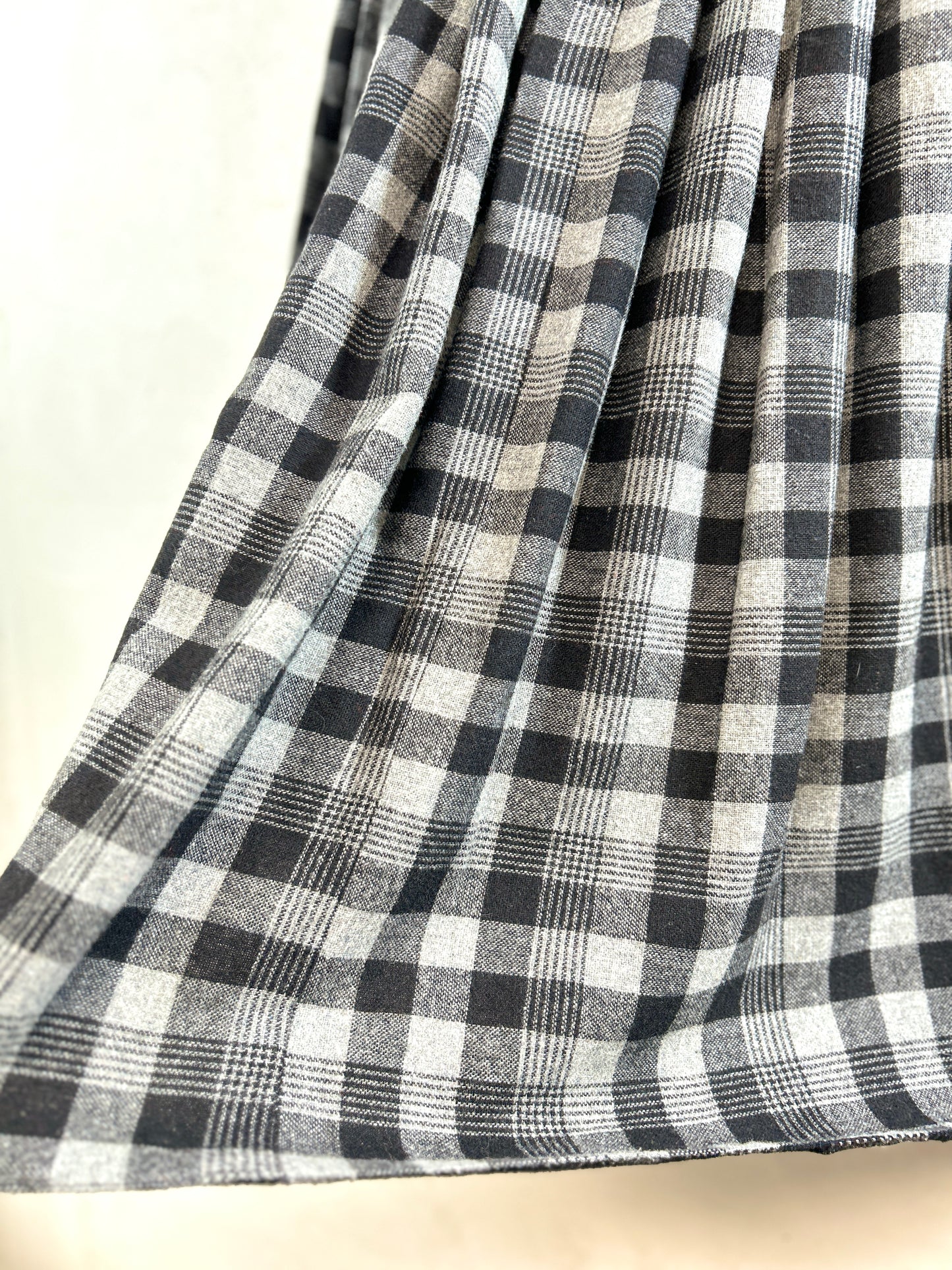 Vintage Plaid Skirt   [L31011]