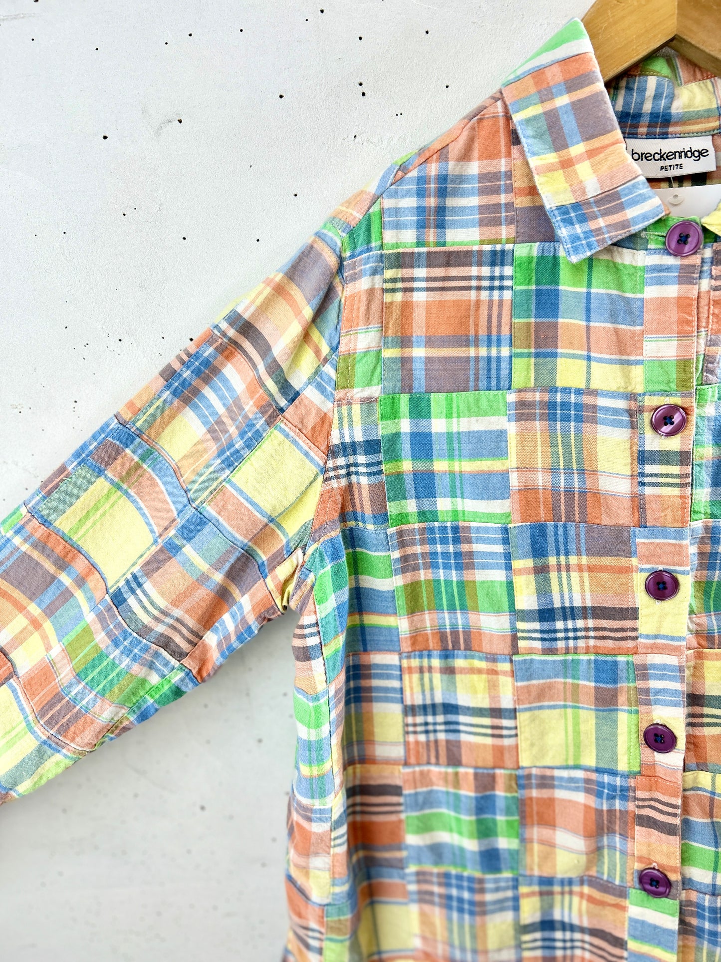 Vintage Plaid Jacket  [I3105]