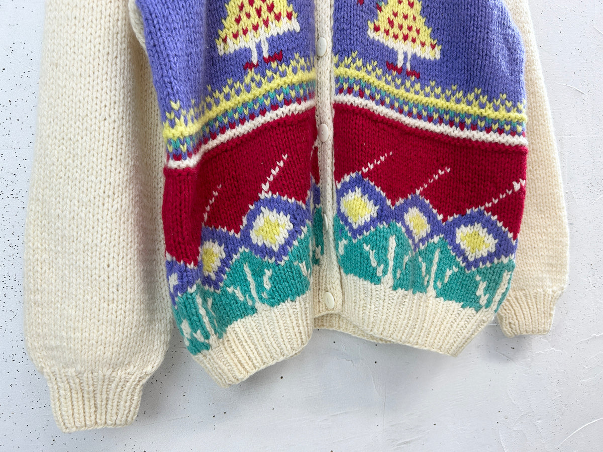 Vintage Knit Cardigan [I34002]