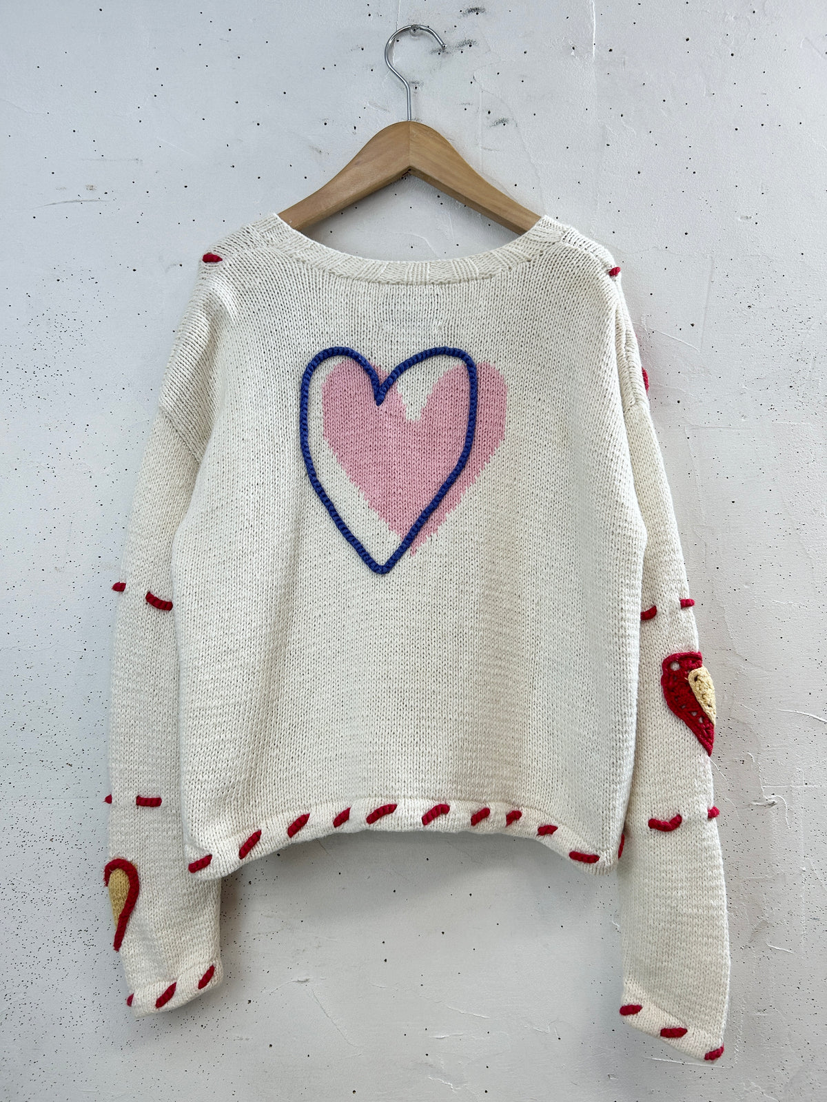 Vintage Cotton Knit Cardigan  [I33912]