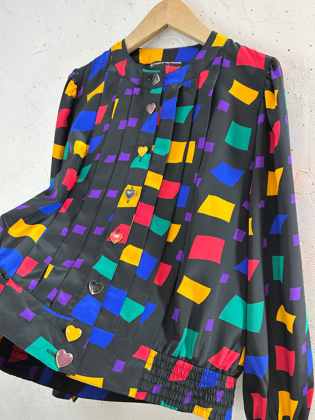 Vintage Heart Blouse [J34278]