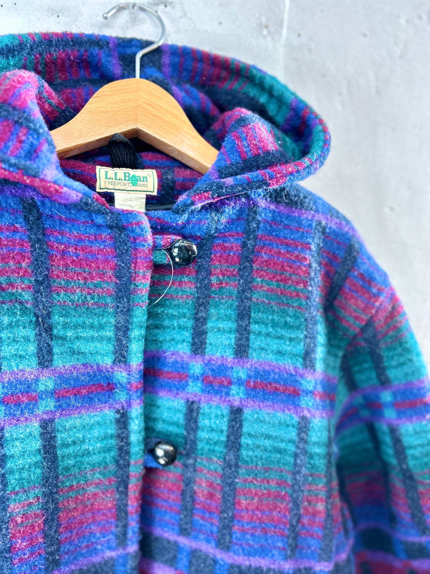 Vintage wool Coat 〜L.L.Bean〜 MADE IN USA [K30830]