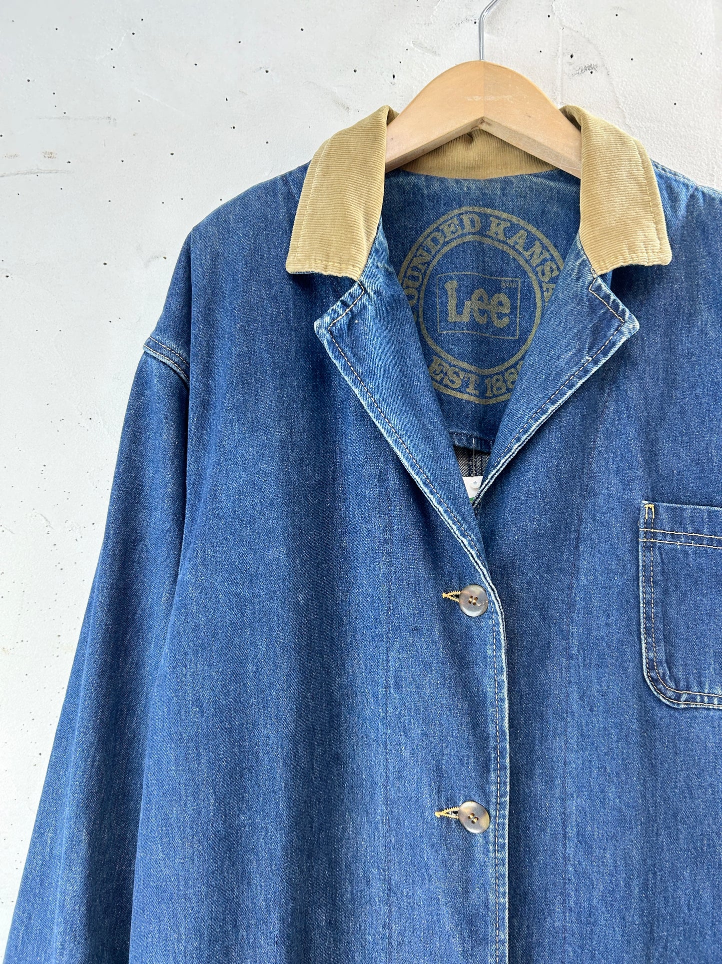 Vintage Denim Jacket 〜Lee〜 [J30576]